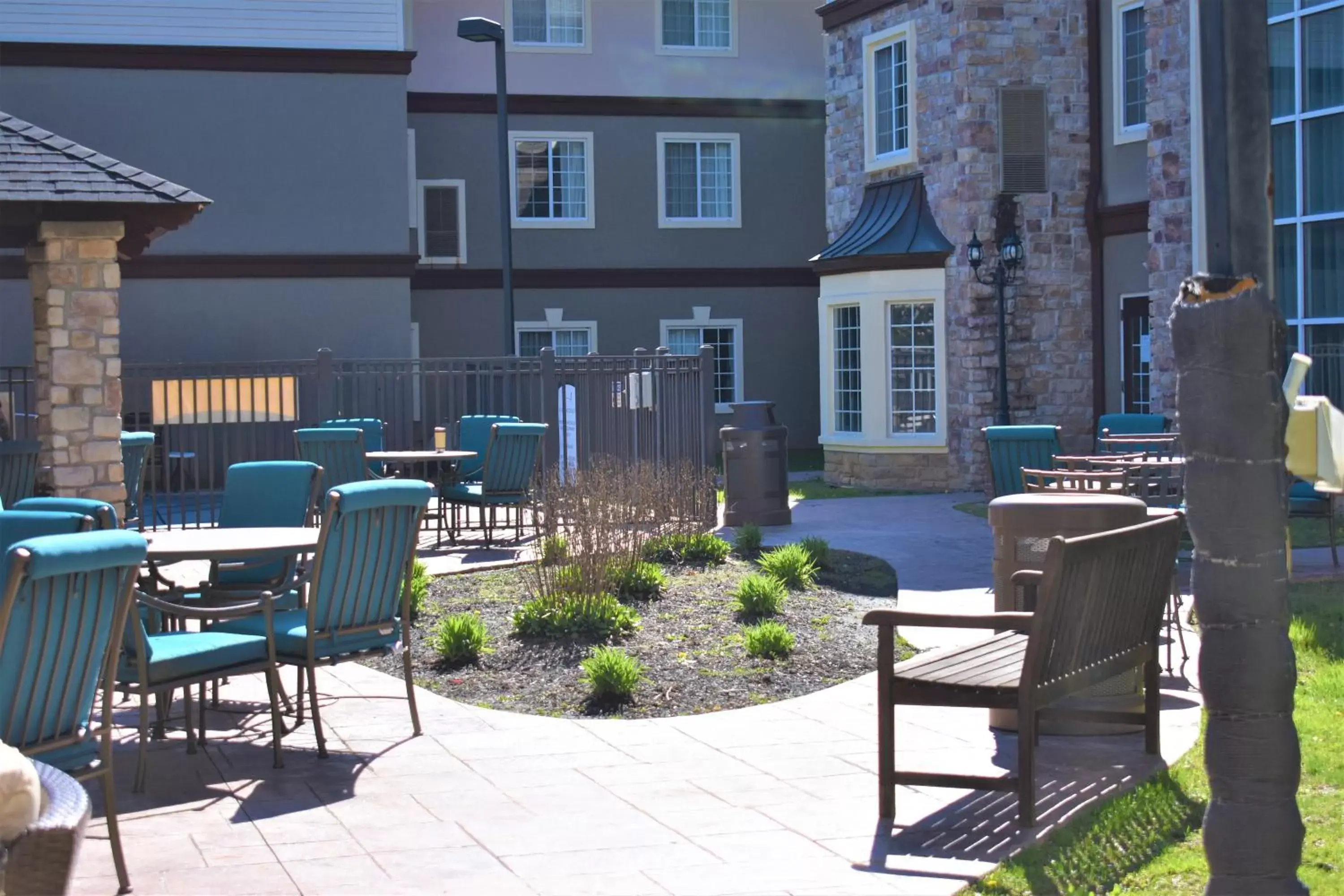 Patio in Staybridge Suites Cranbury - South Brunswick, an IHG Hotel