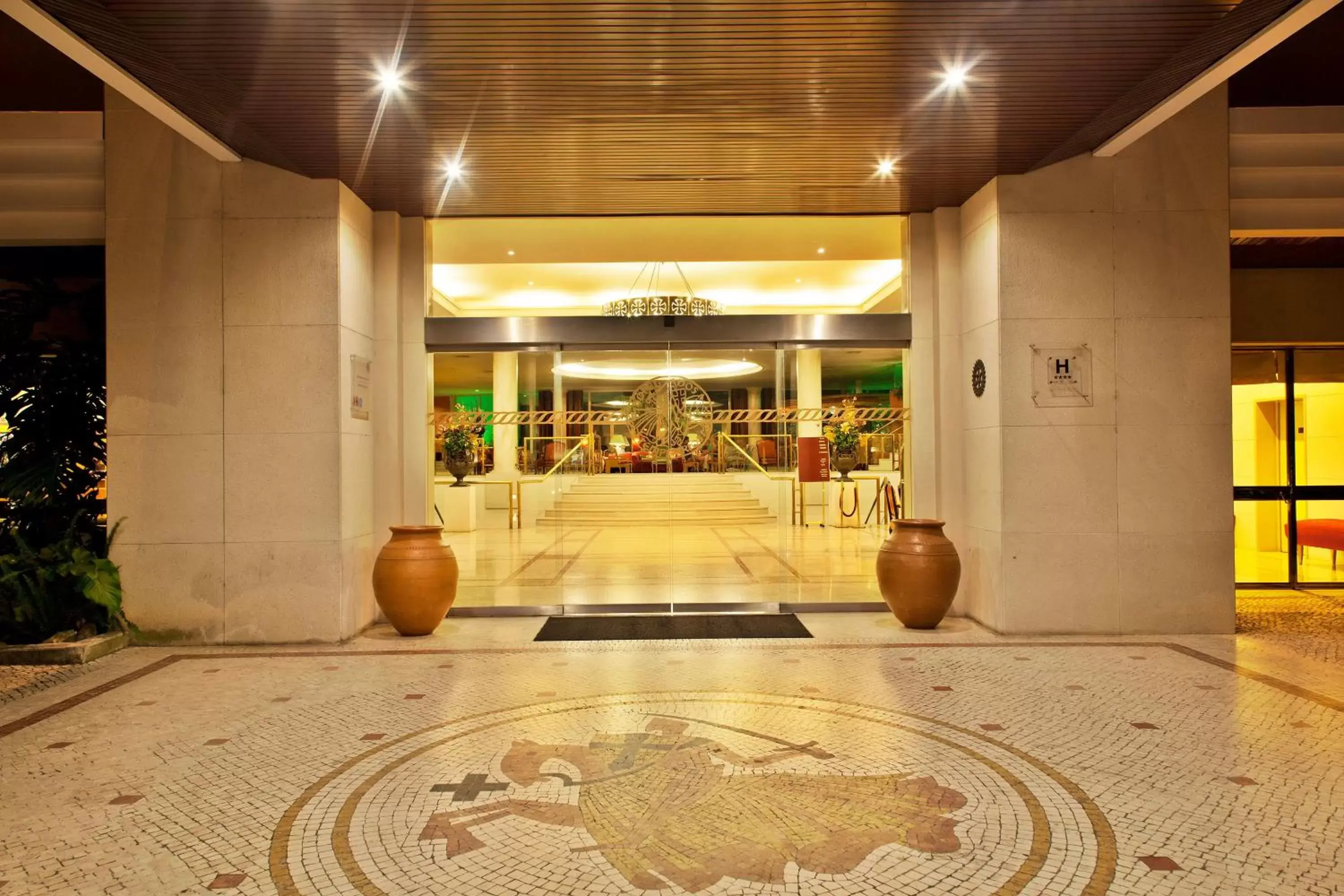 Facade/entrance in Hotel Dos Templarios