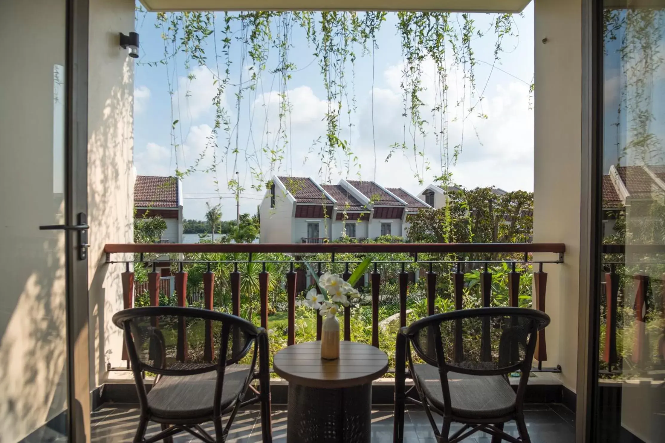 Balcony/Terrace in Silk Sense Hoi An River Resort
