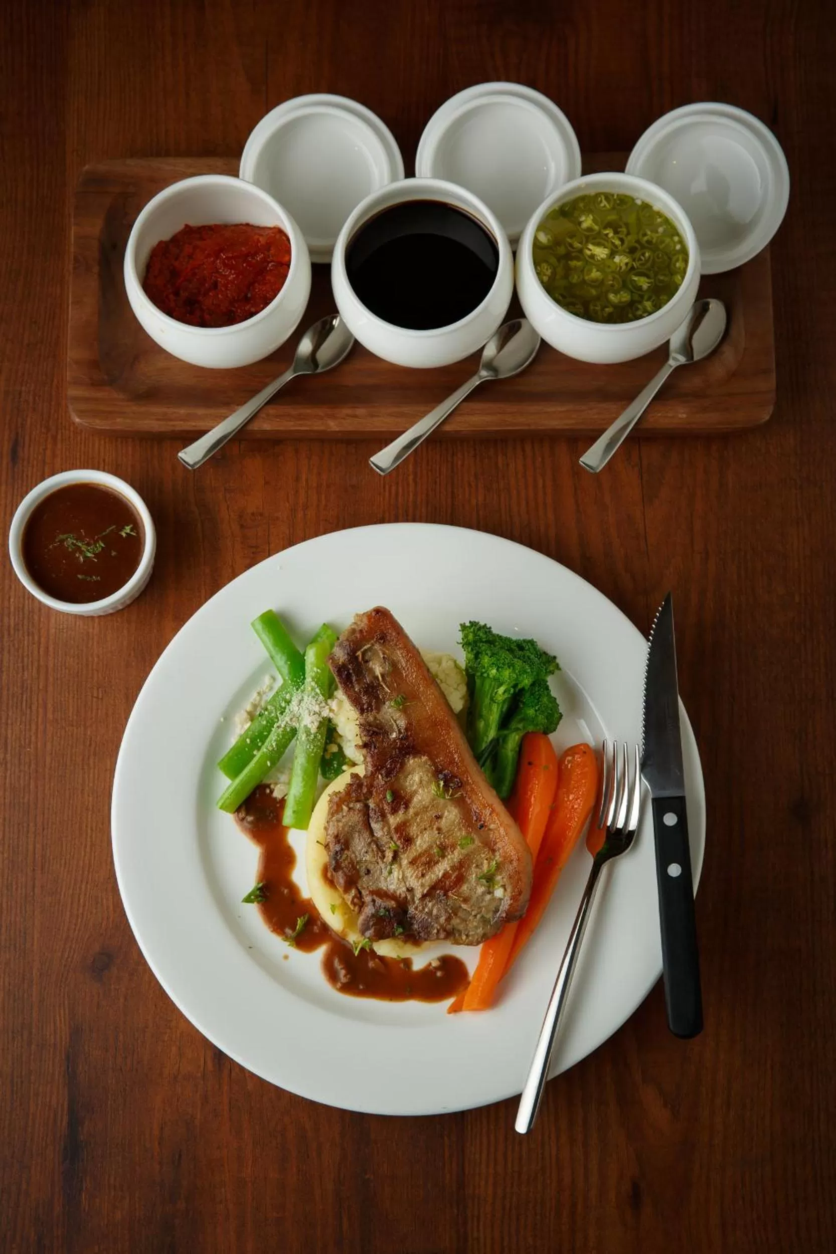 Food close-up in Hotel Thrive, A Tropical Courtyard