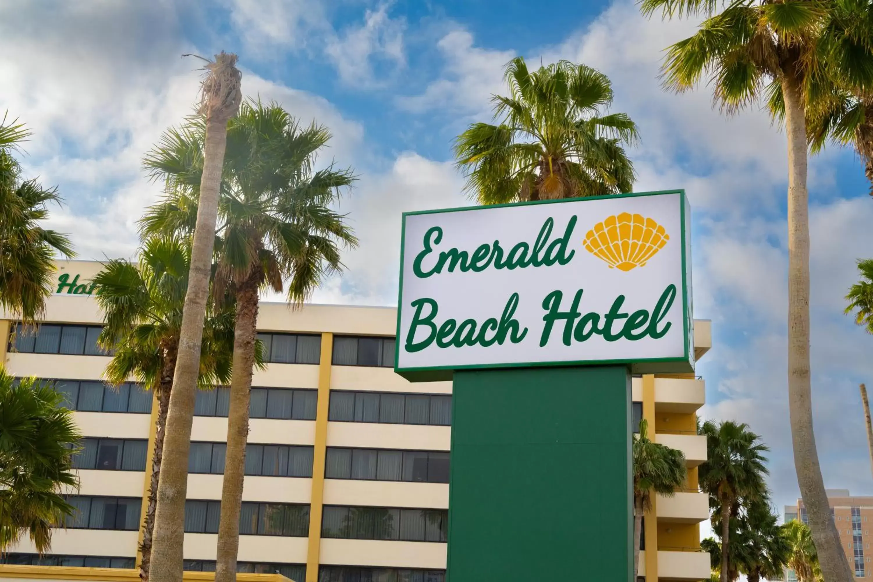 Property logo or sign in Emerald Beach Hotel Corpus Christi