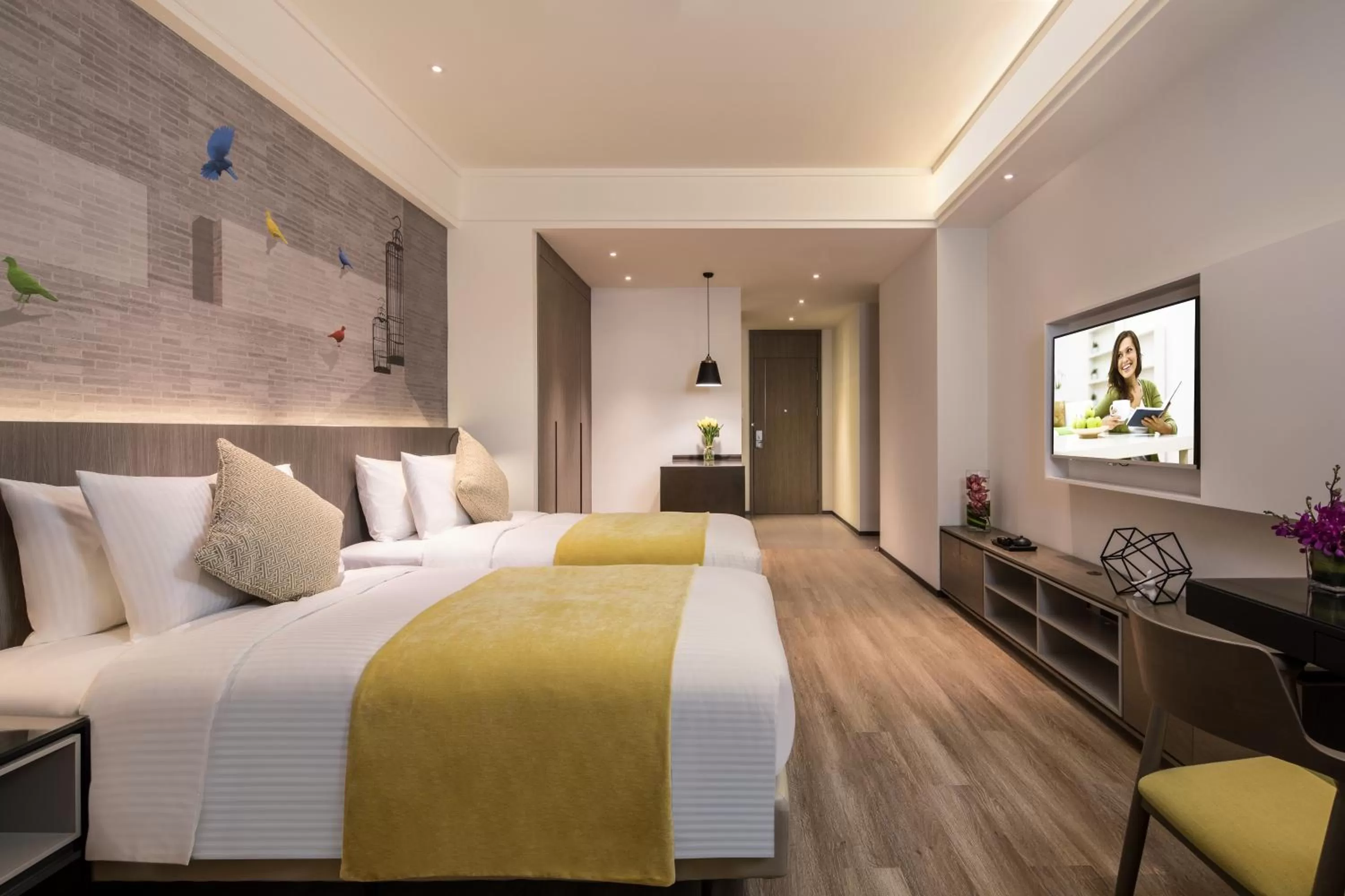 Bedroom, Bed in Citadines Gaoxin Xi'an