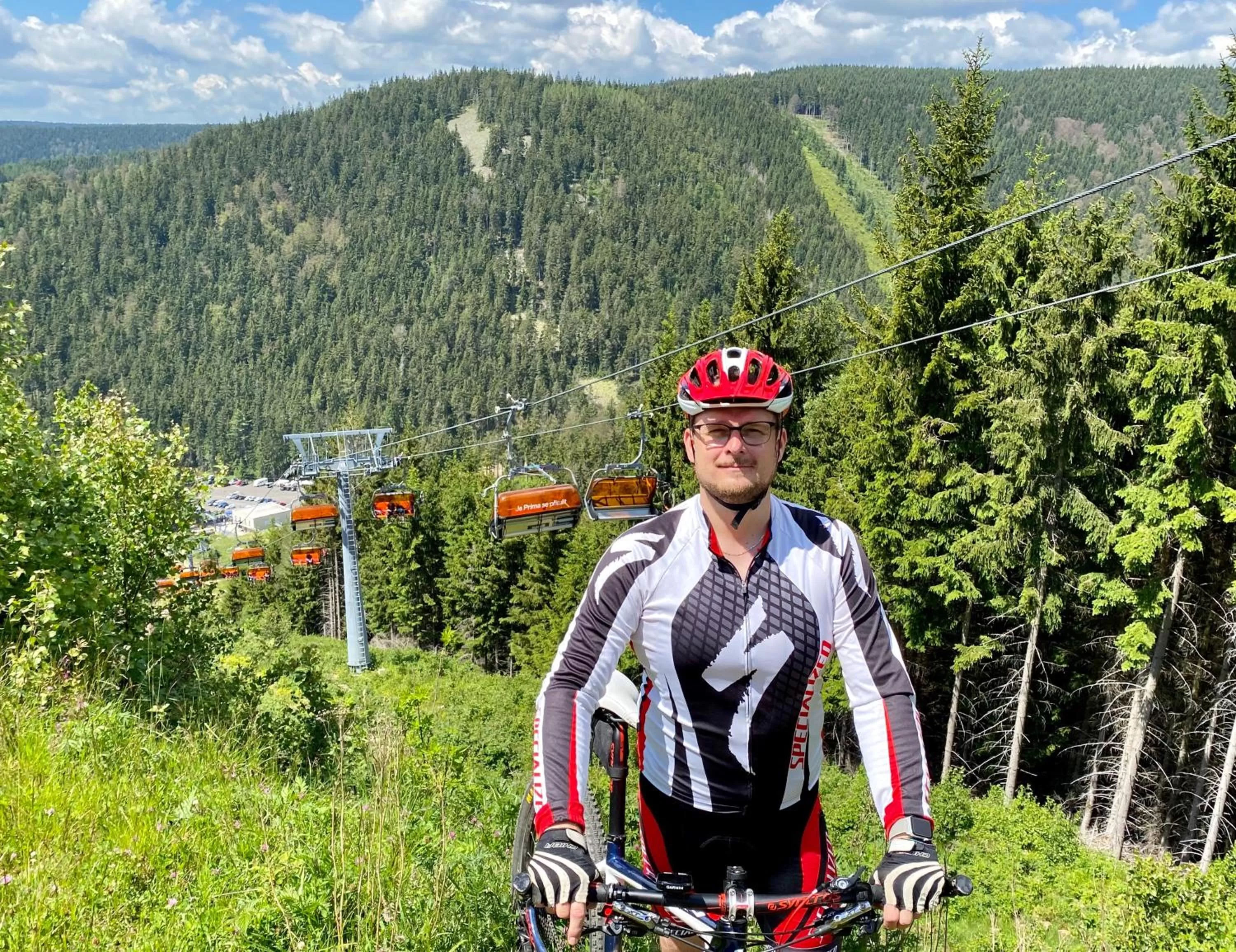 Natural landscape in Vila Jáchymov