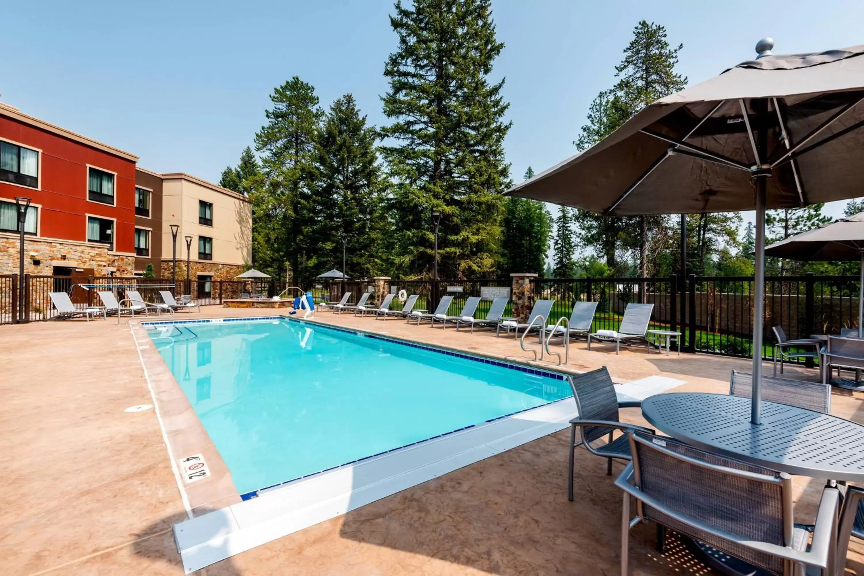 Swimming Pool in TownePlace Suites by Marriott Whitefish