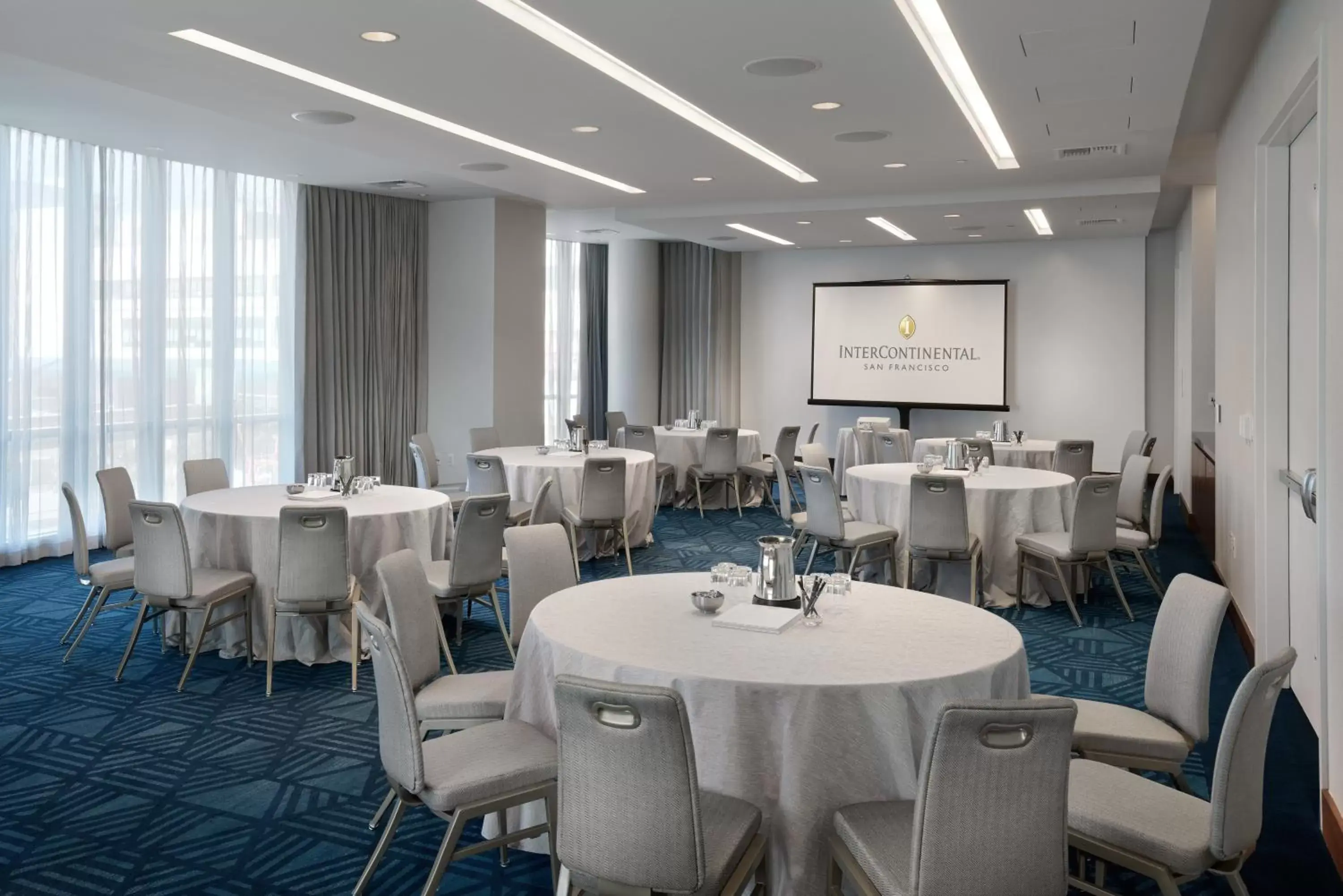 Meeting/conference room, Restaurant/Places to Eat in InterContinental San Francisco, an IHG Hotel