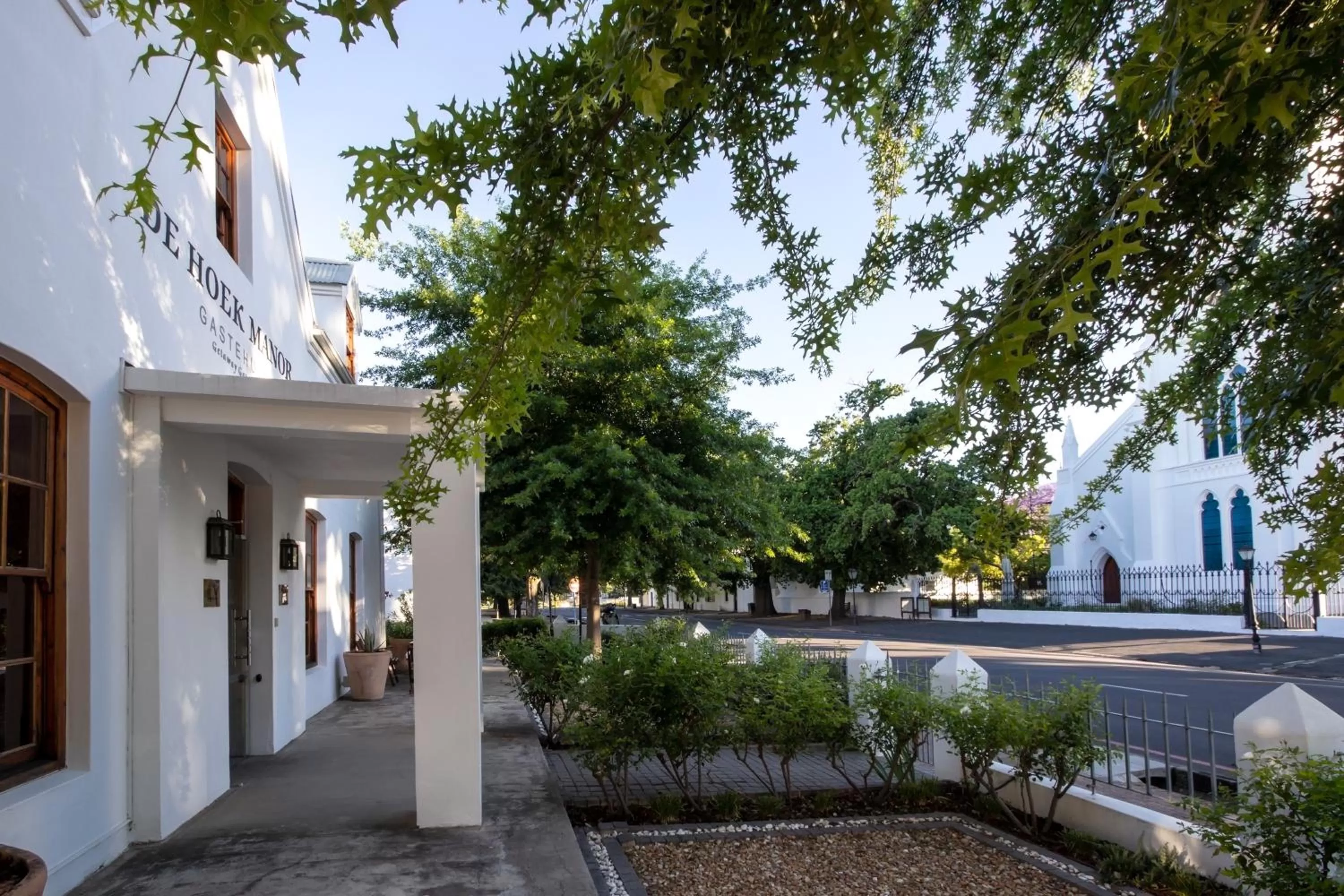 Garden in De Hoek Manor