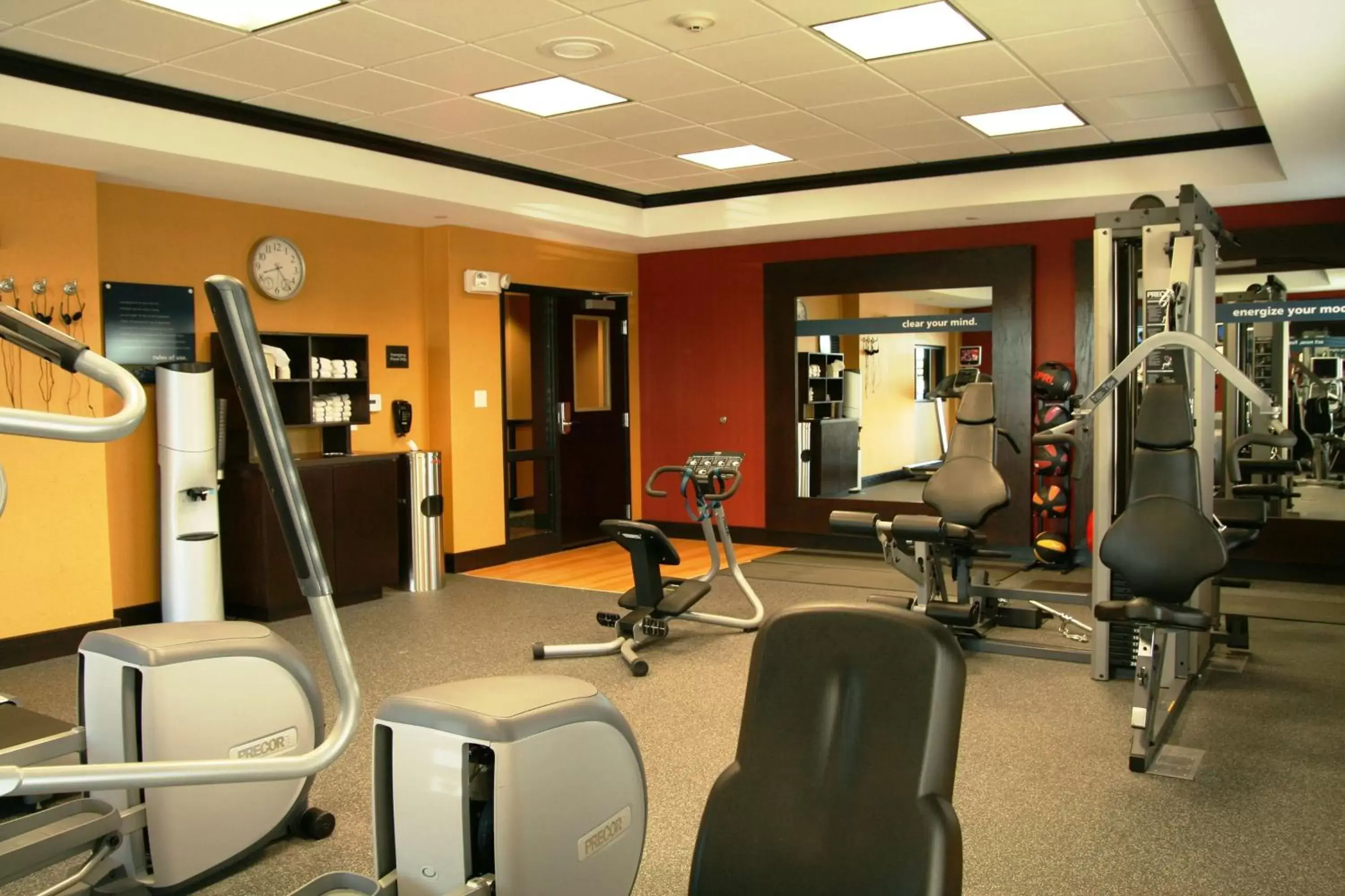 Pool view, Fitness Center/Facilities in Hampton Inn and Suites Dallas/Lewisville-Vista Ridge Mall