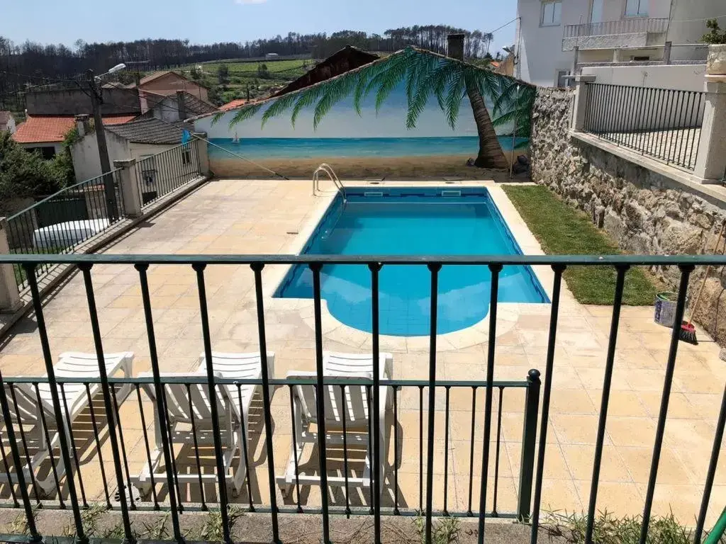 Pool View in SOLAR DA SERRA-GuestHouse