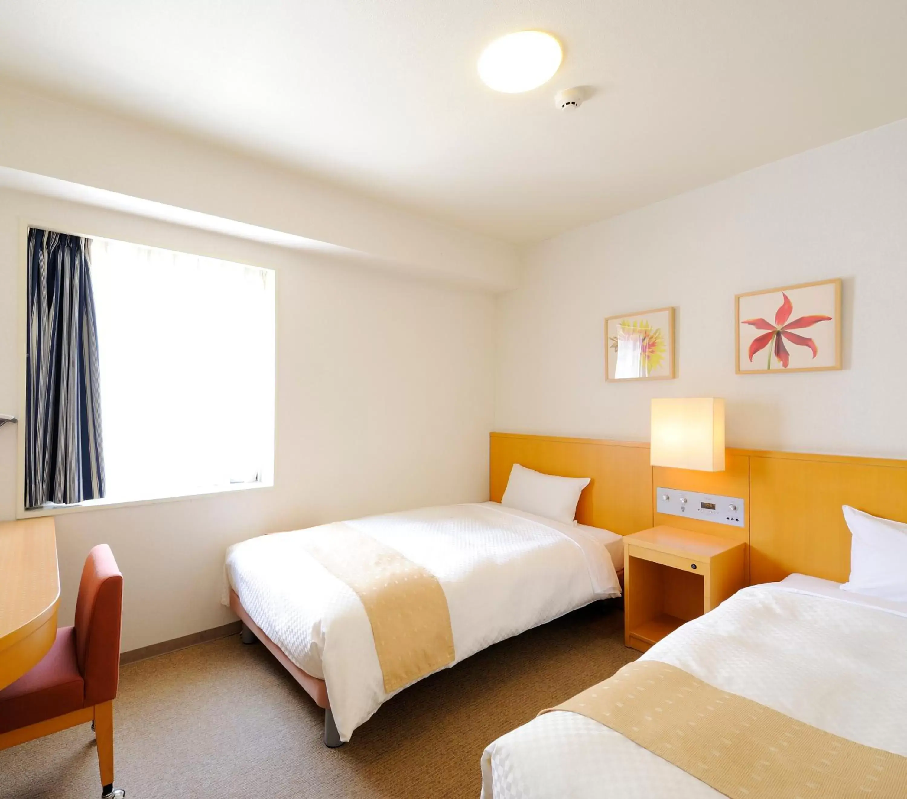 Photo of the whole room, Bed in Hotel S-plus Nagoya Sakae