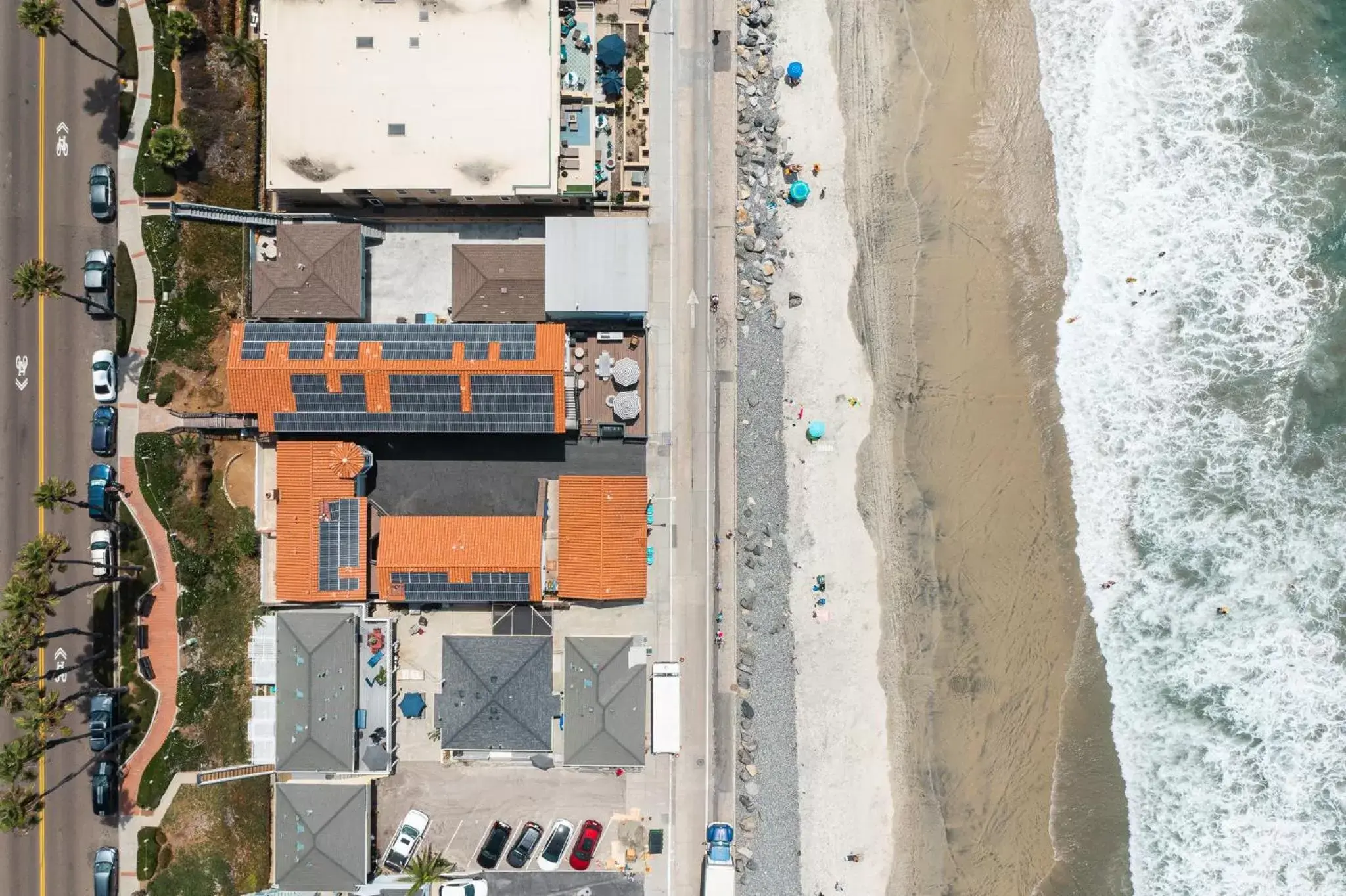 Bird's eye view in The Marbella