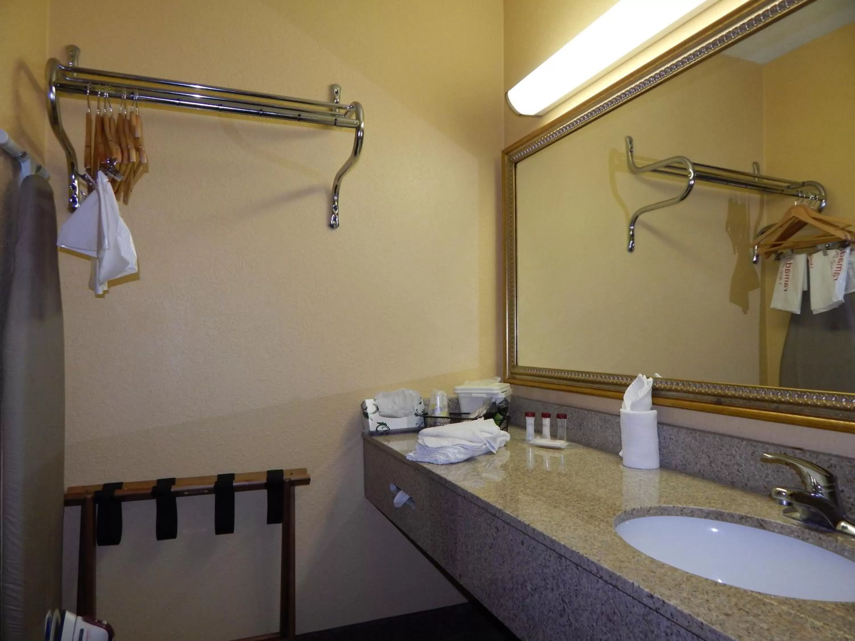 Bathroom in Ramada by Wyndham Altamonte Springs Near I-4