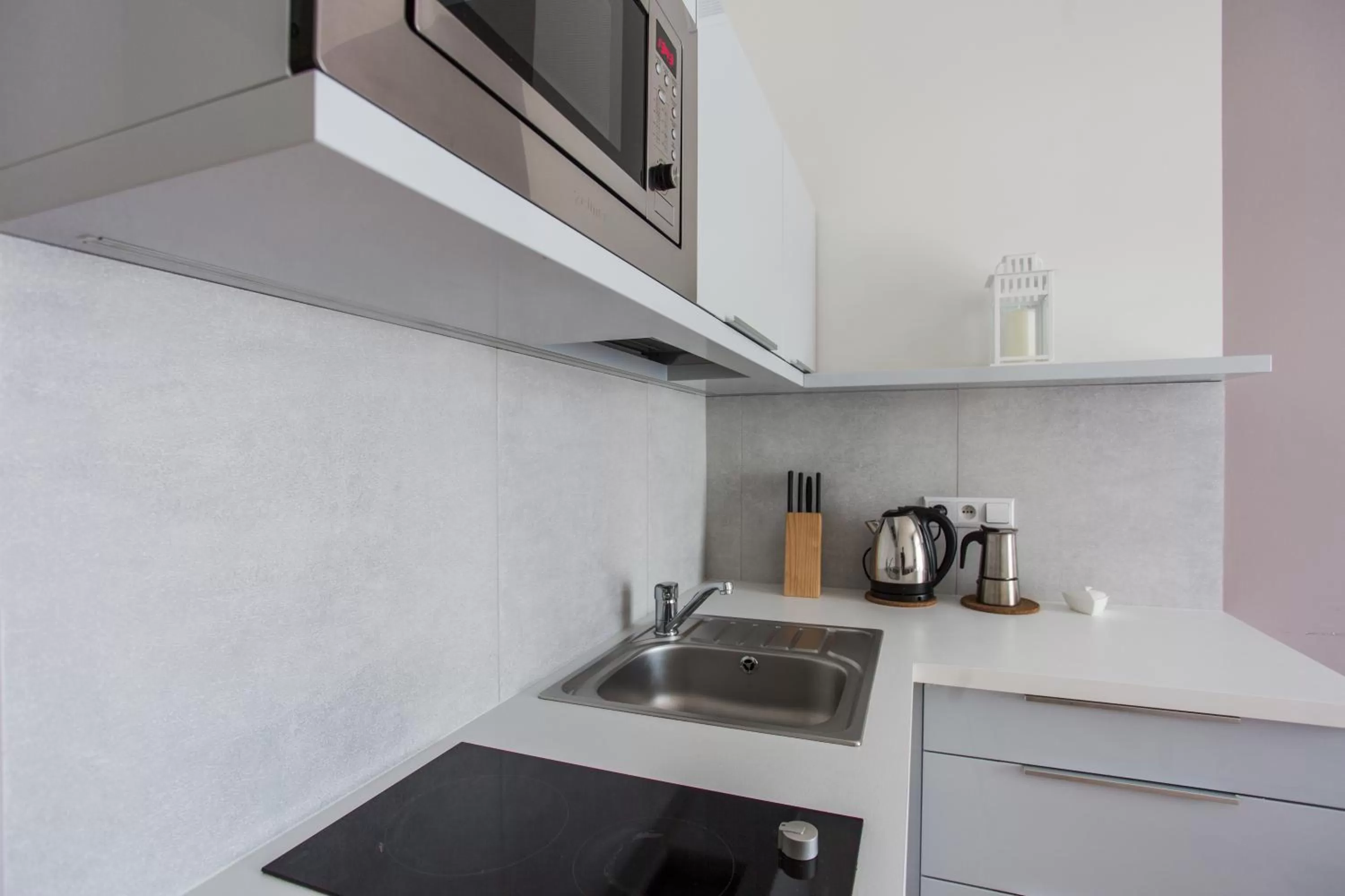 Kitchen or kitchenette in 4Seasons﻿ Apartments Cracow