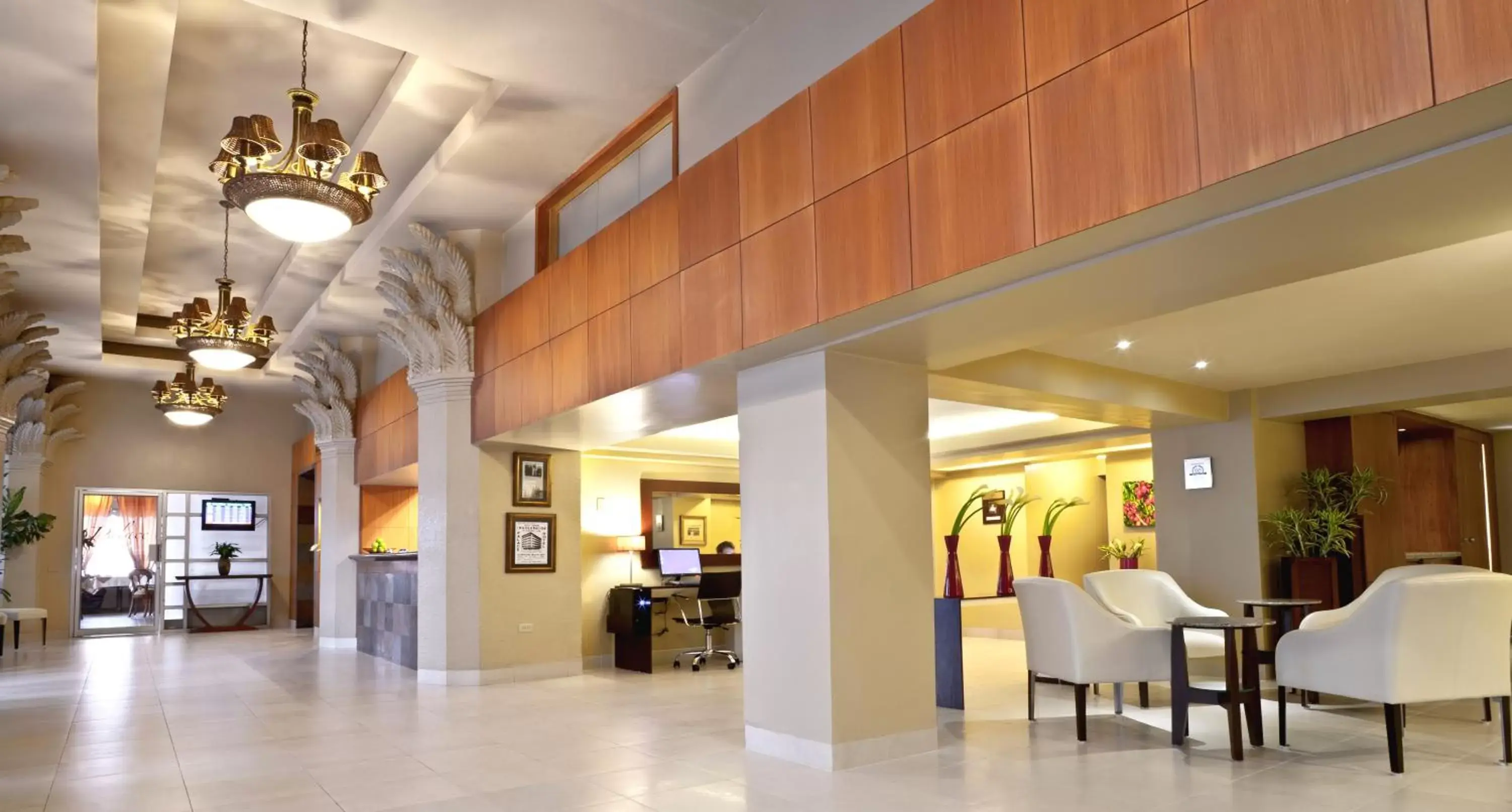 Lobby or reception, Restaurant/Places to Eat in Hotel Palace Guayaquil