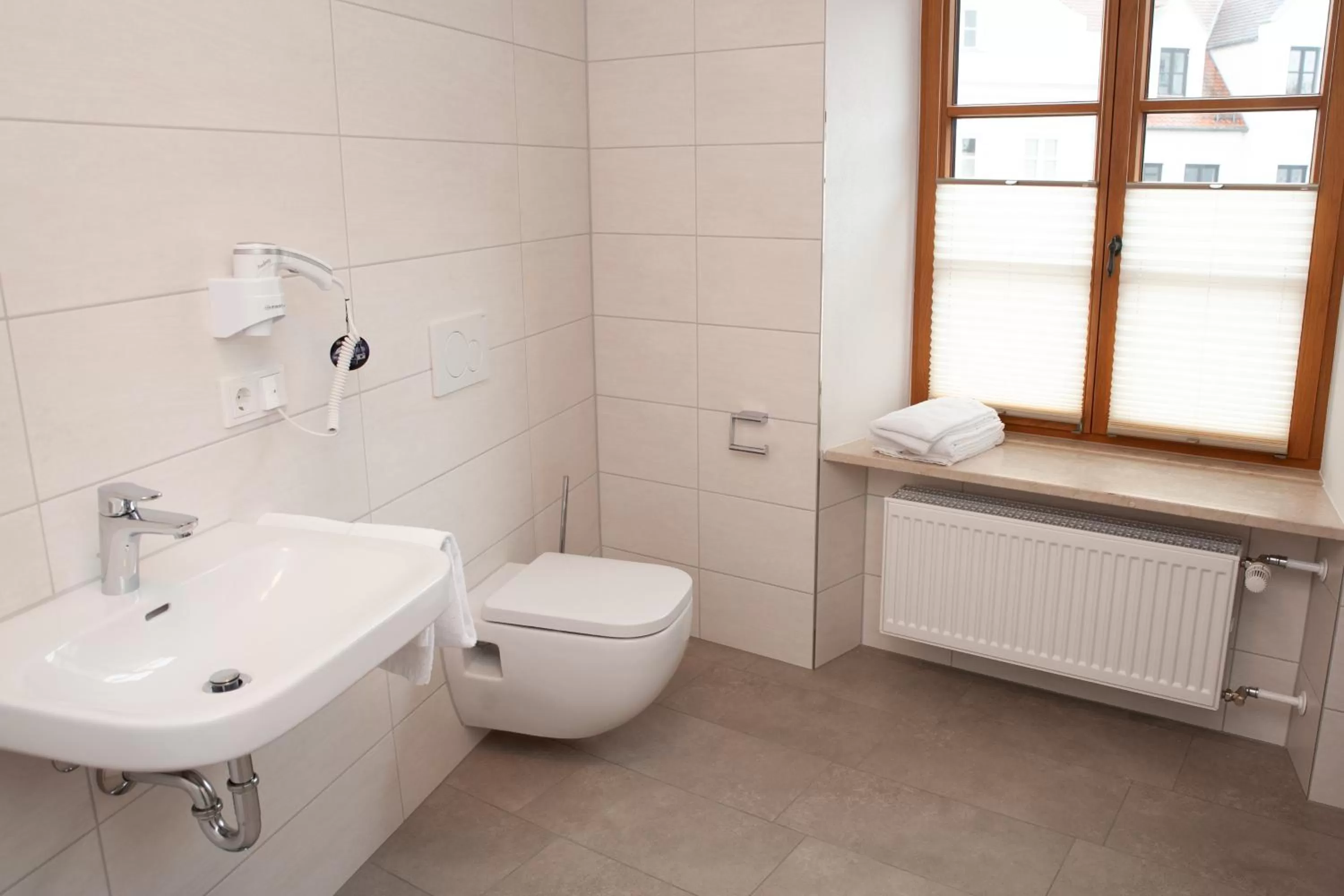 Bathroom in Gasthaus Stöttnerbräu