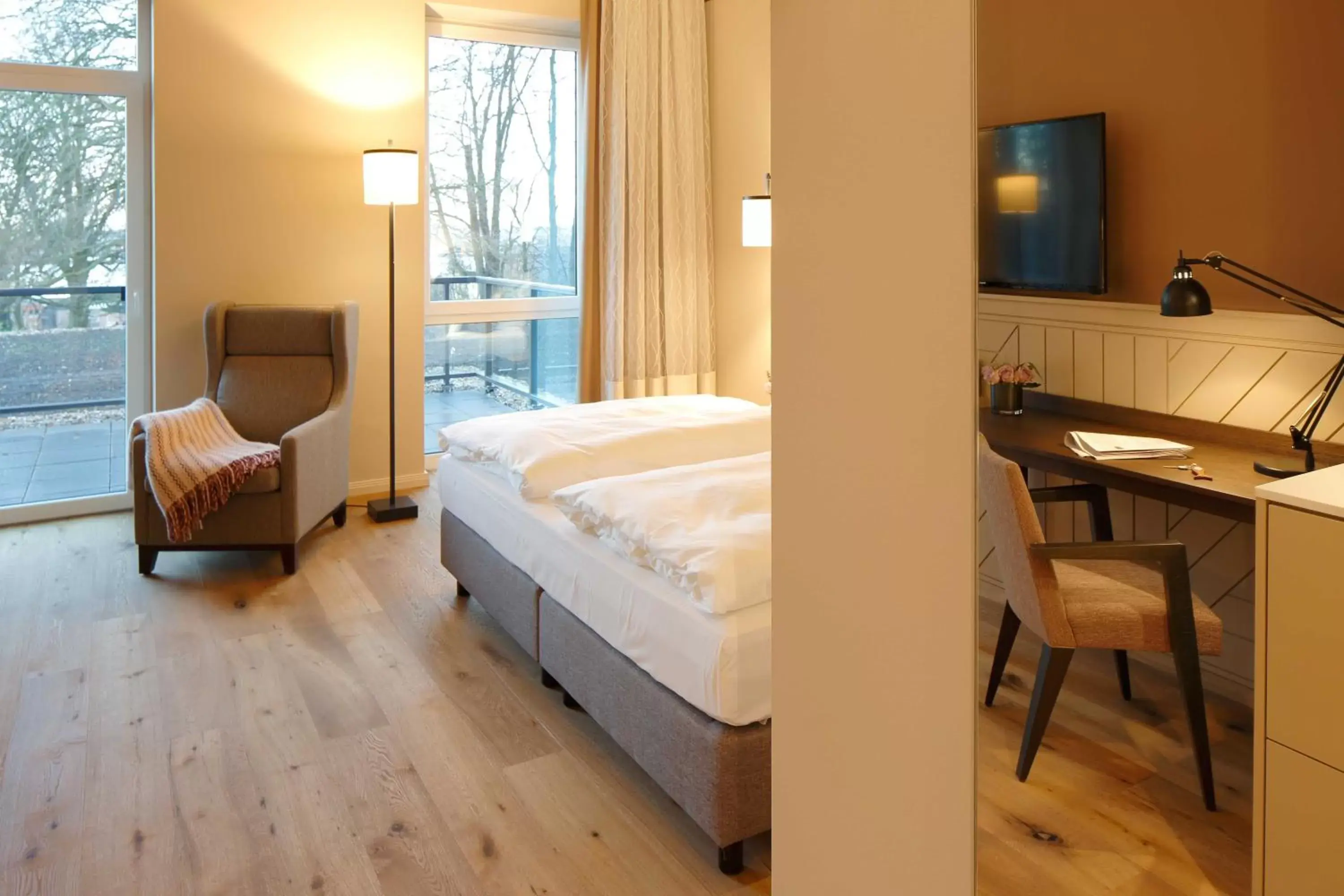 Superior Double Room For Single Use in Romantik Hotel Kieler Kaufmann Superior Double Room For Single Use in Romantik Hotel Kieler Kaufmann