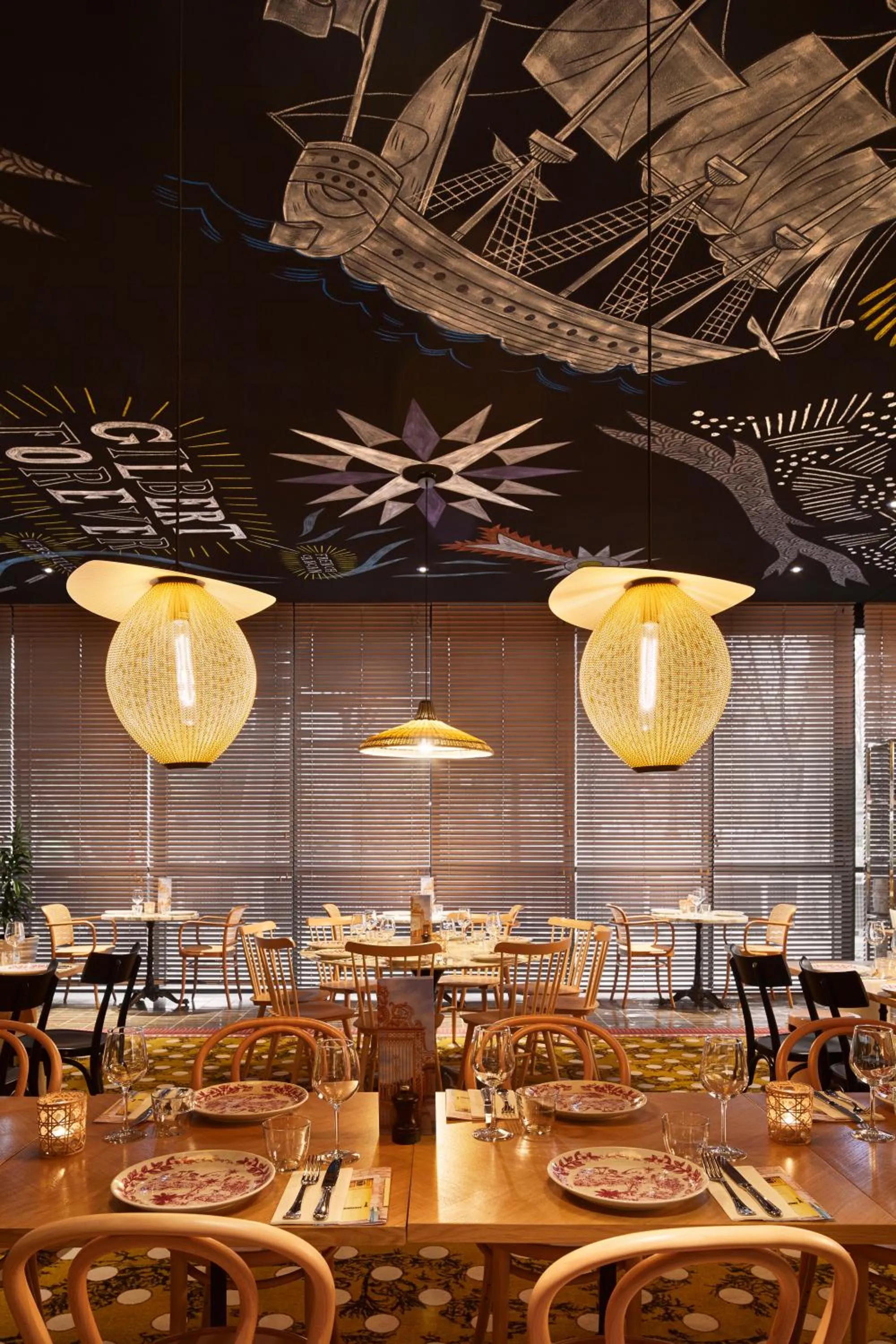 Restaurant/places to eat in Mama Shelter Paris West