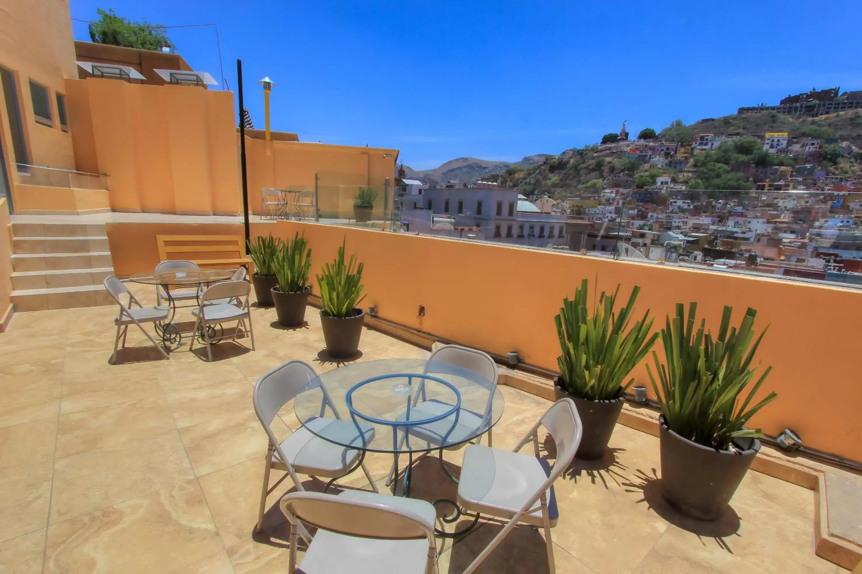 Balcony/Terrace in Hotel Real Guanajuato