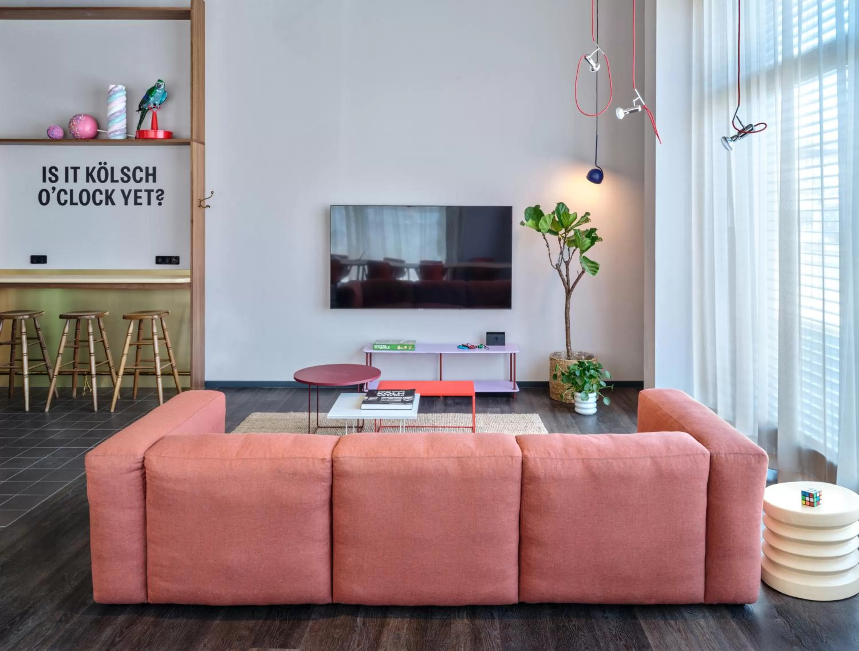 Lobby or reception in STAYERY Cologne Ehrenfeld