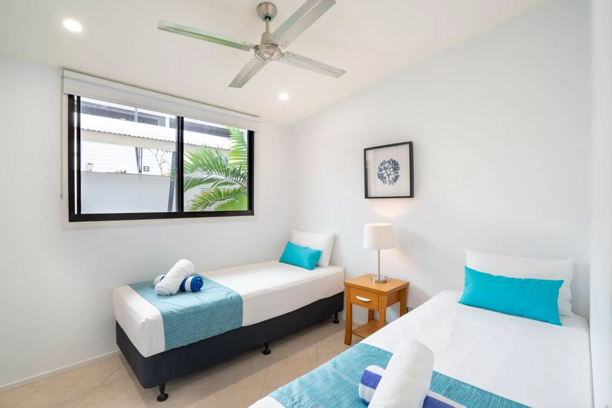 Bedroom, Bed in Saltwater Luxury Apartments