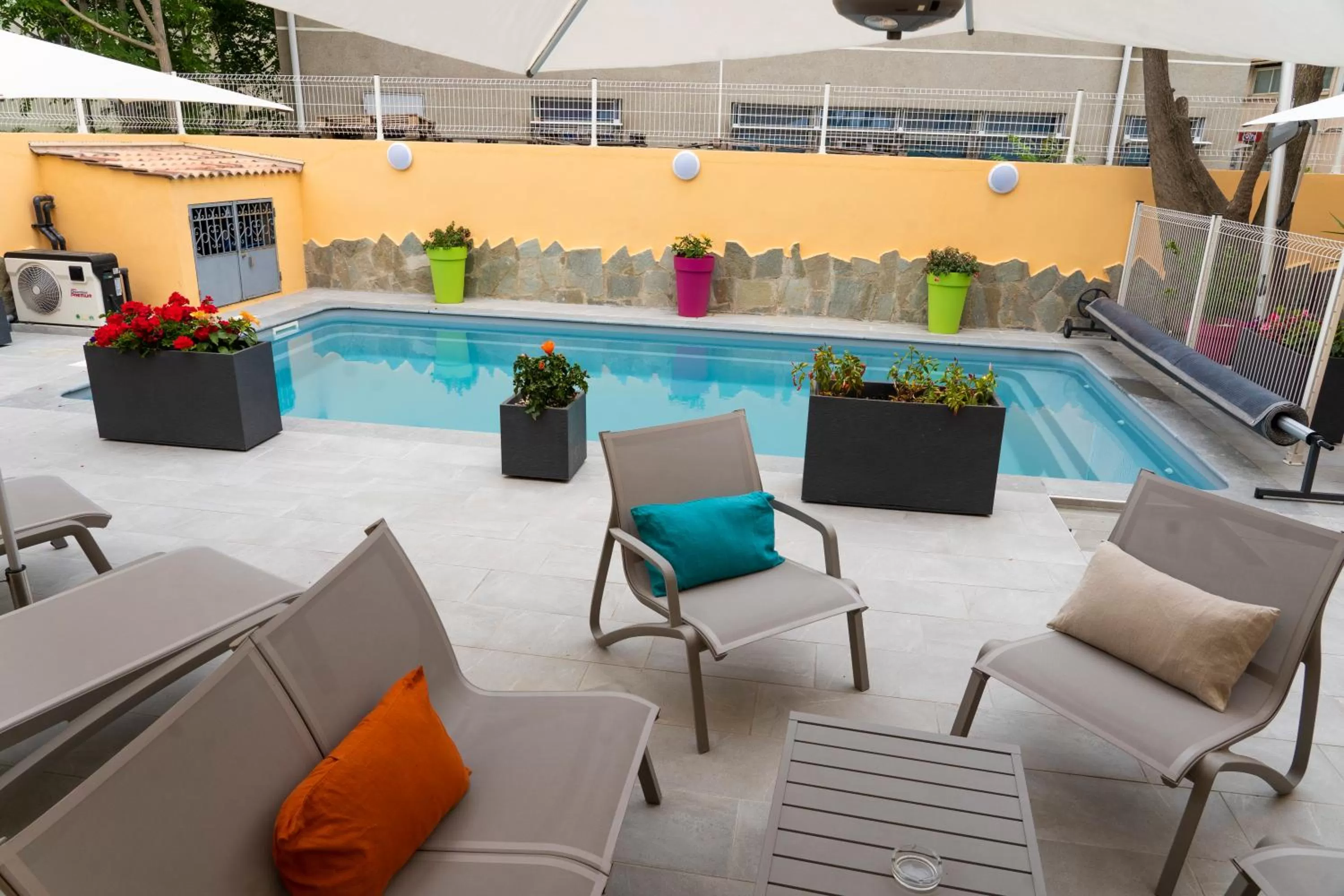 Swimming pool in Hôtel A casa di Maria Cicilia