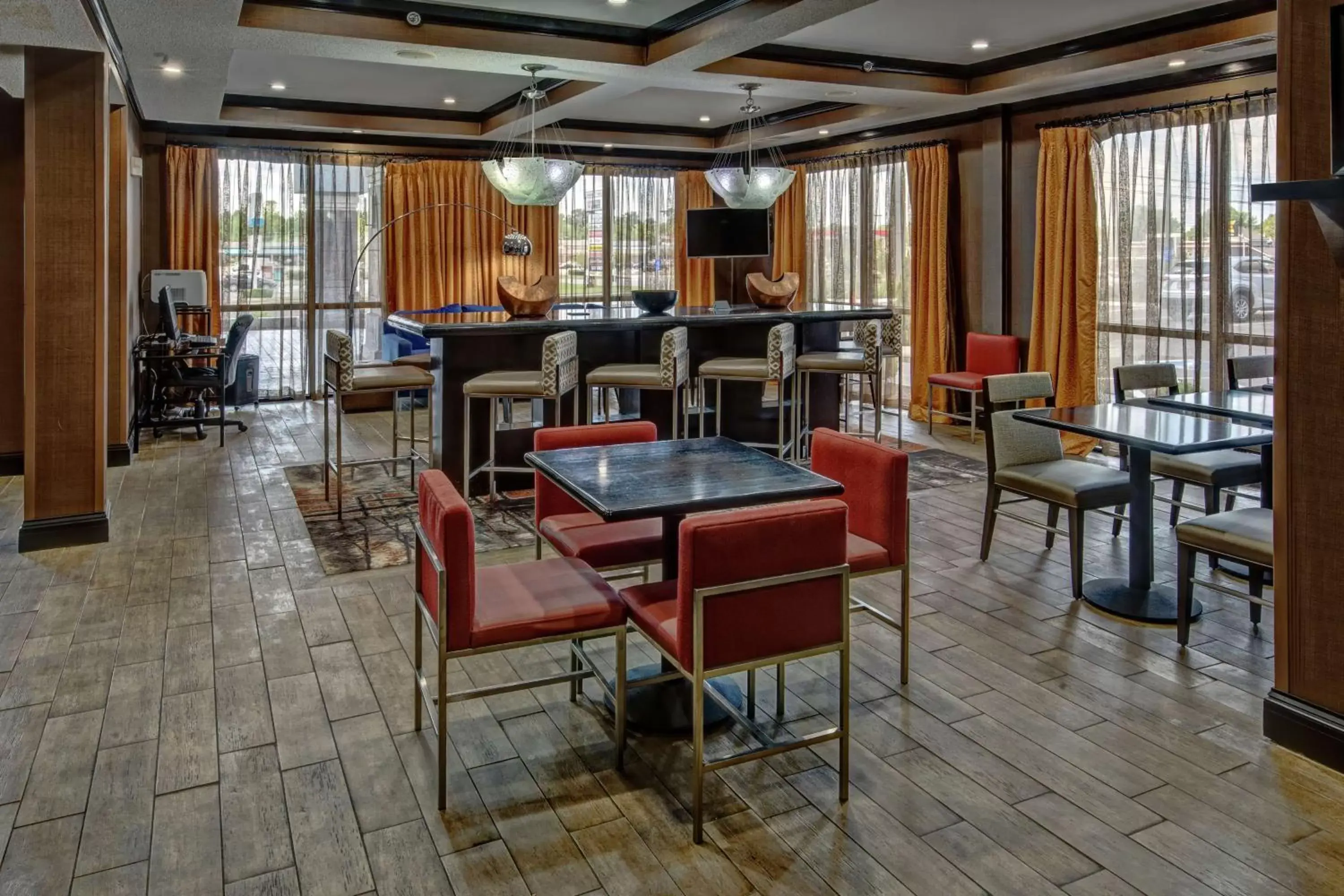 Lobby or reception, Restaurant/Places to Eat in Hampton Inn Tullahoma