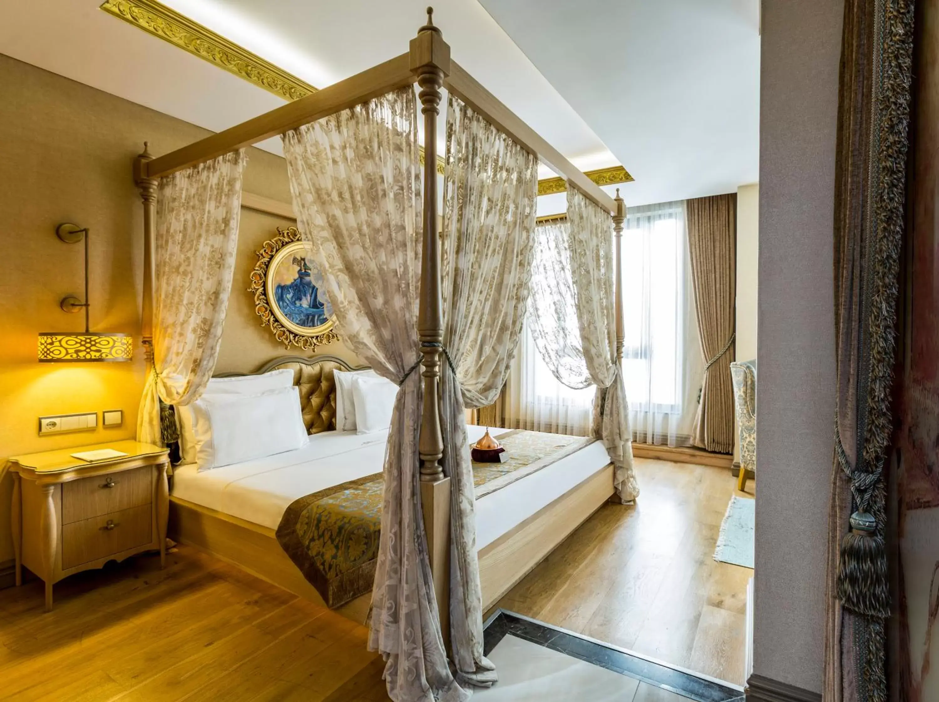 Bed in Hotel Sultania Boutique Class