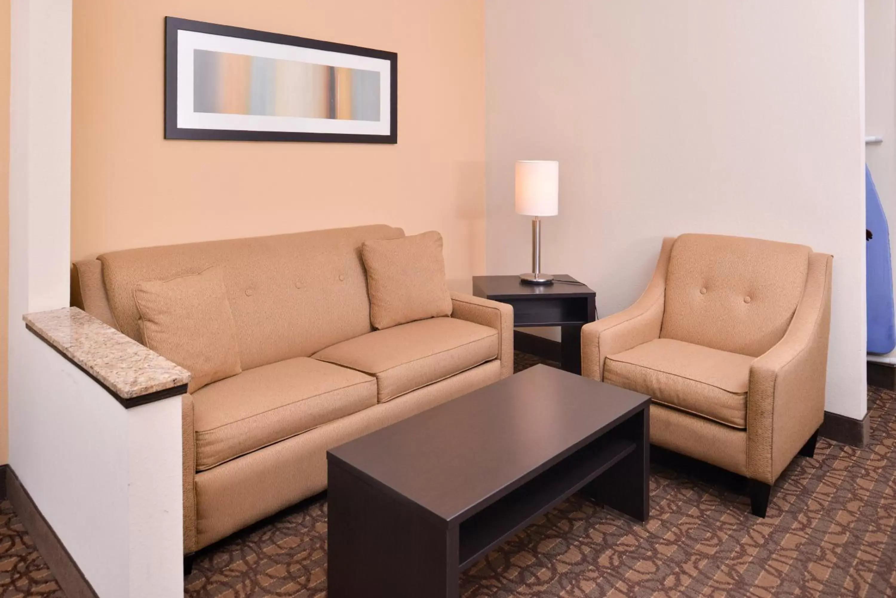 Photo of the whole room, Seating Area in Holiday Inn Express Hotels & Suites Topeka West, an IHG Hotel