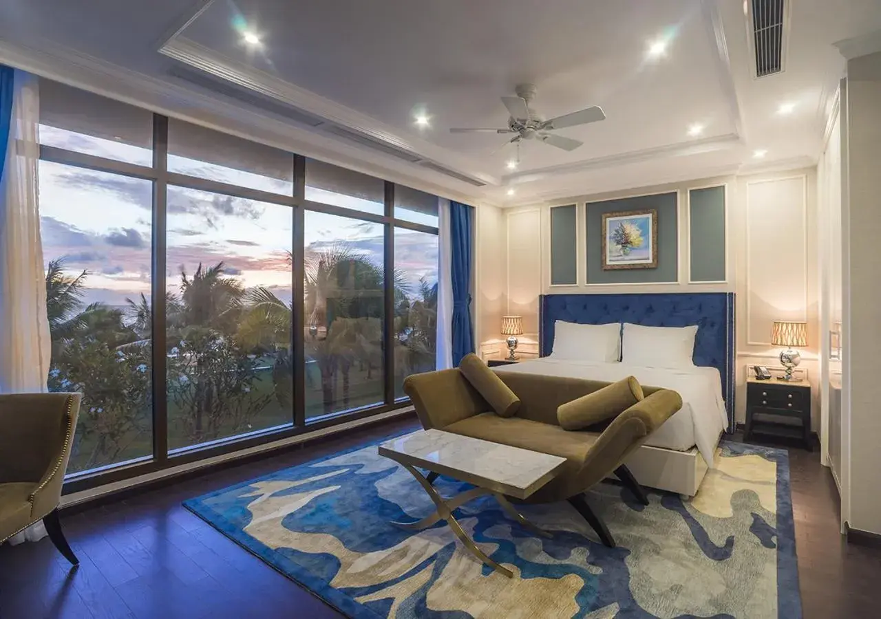 Bed, Seating Area in Radisson Blu Resort Phu Quoc