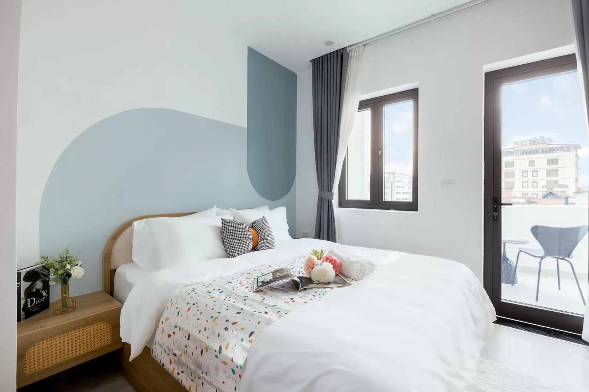 Bedroom, Bed in Crescendo Boutique Studio