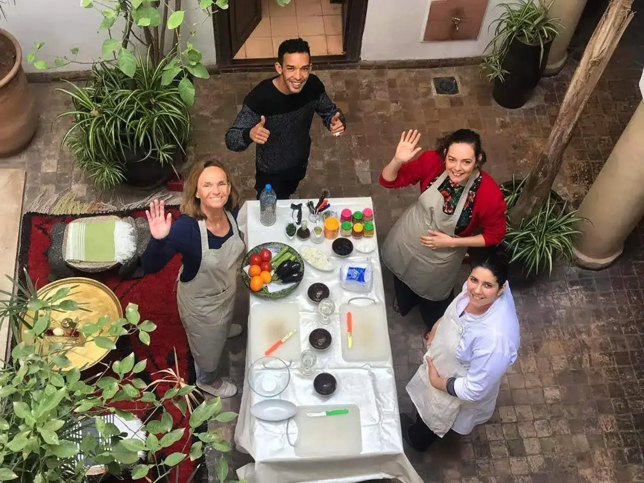 Staff in Riad Dar Zaman