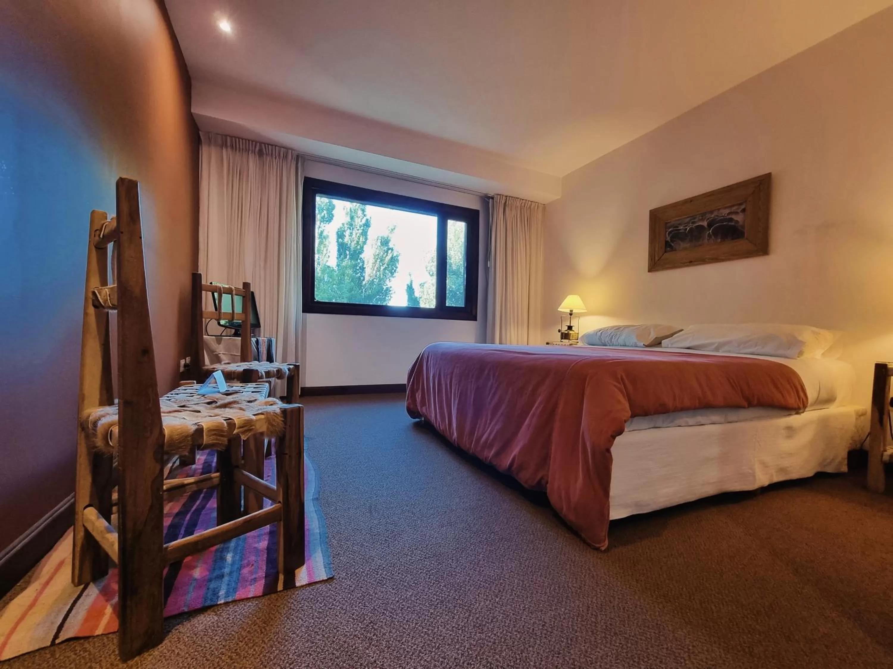 Bed in Hosteria Cauquenes De Nimez