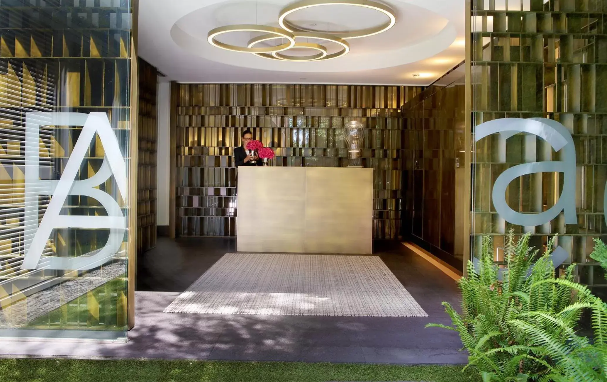 Lobby or reception in ABaC Restaurant Hotel Barcelona GL Monumento
