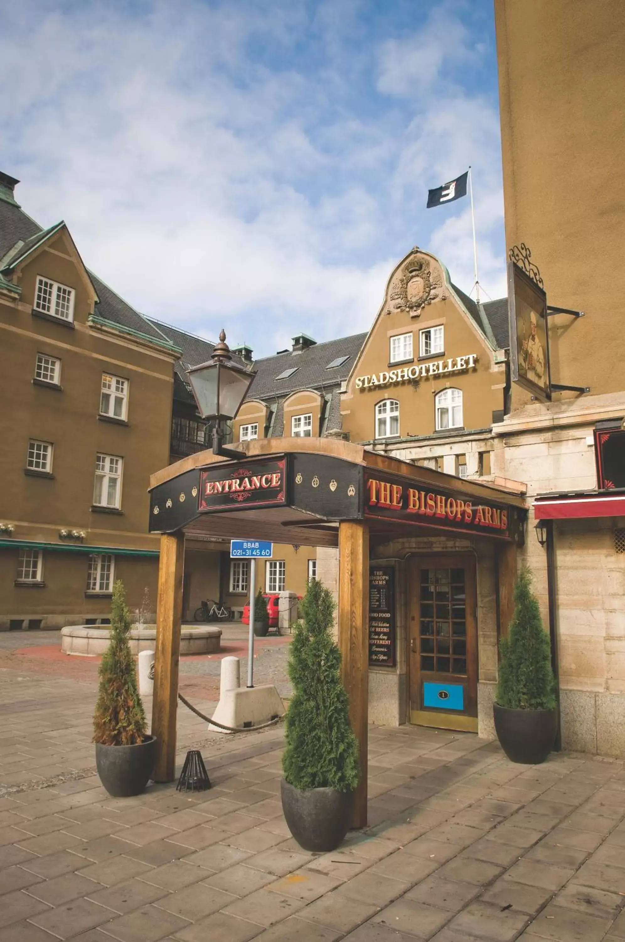 Facade/entrance, Property Building in Elite Stadshotellet Västerås