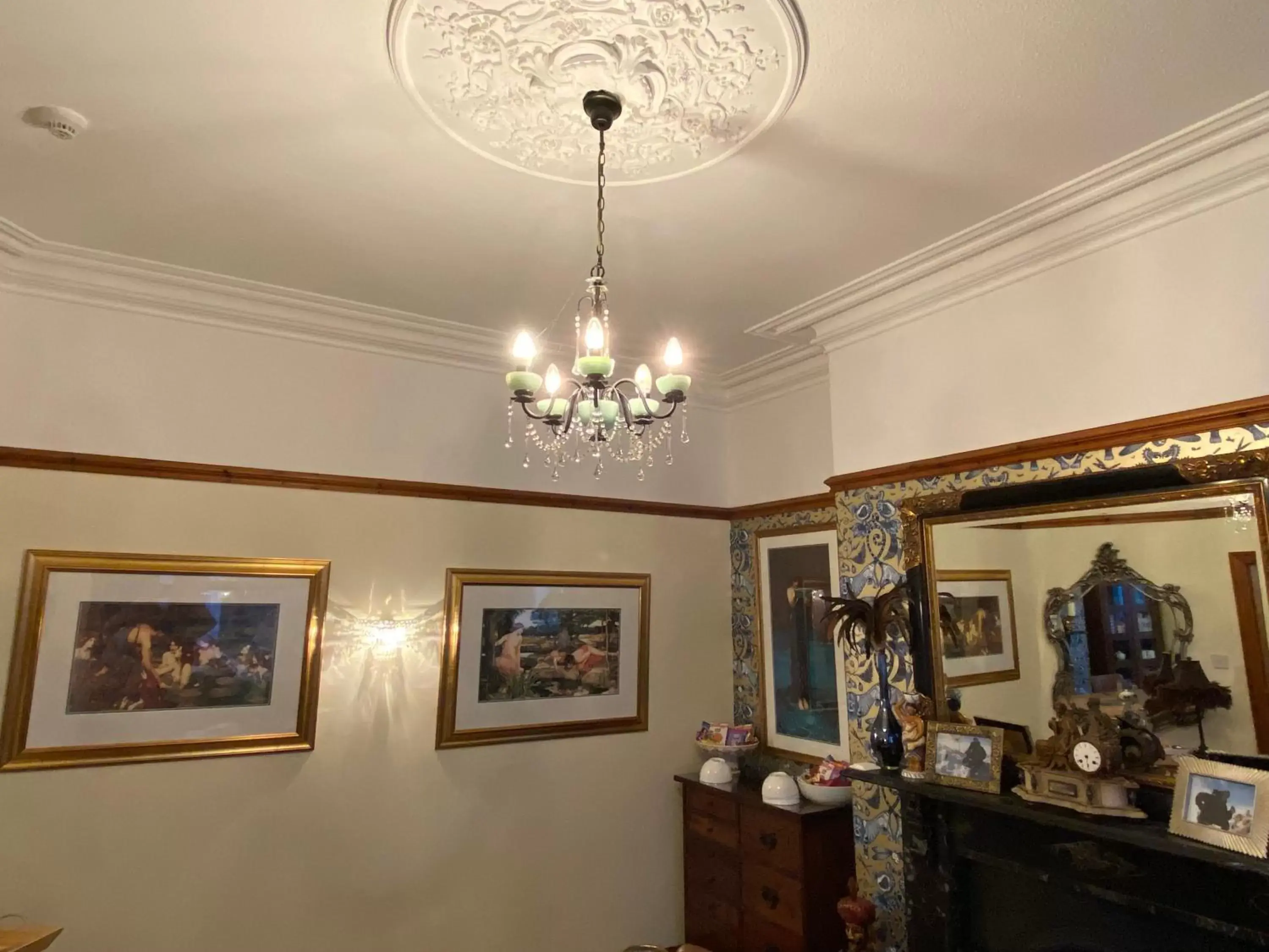 Decorative detail, Lobby/Reception in Elm Tree Lodge