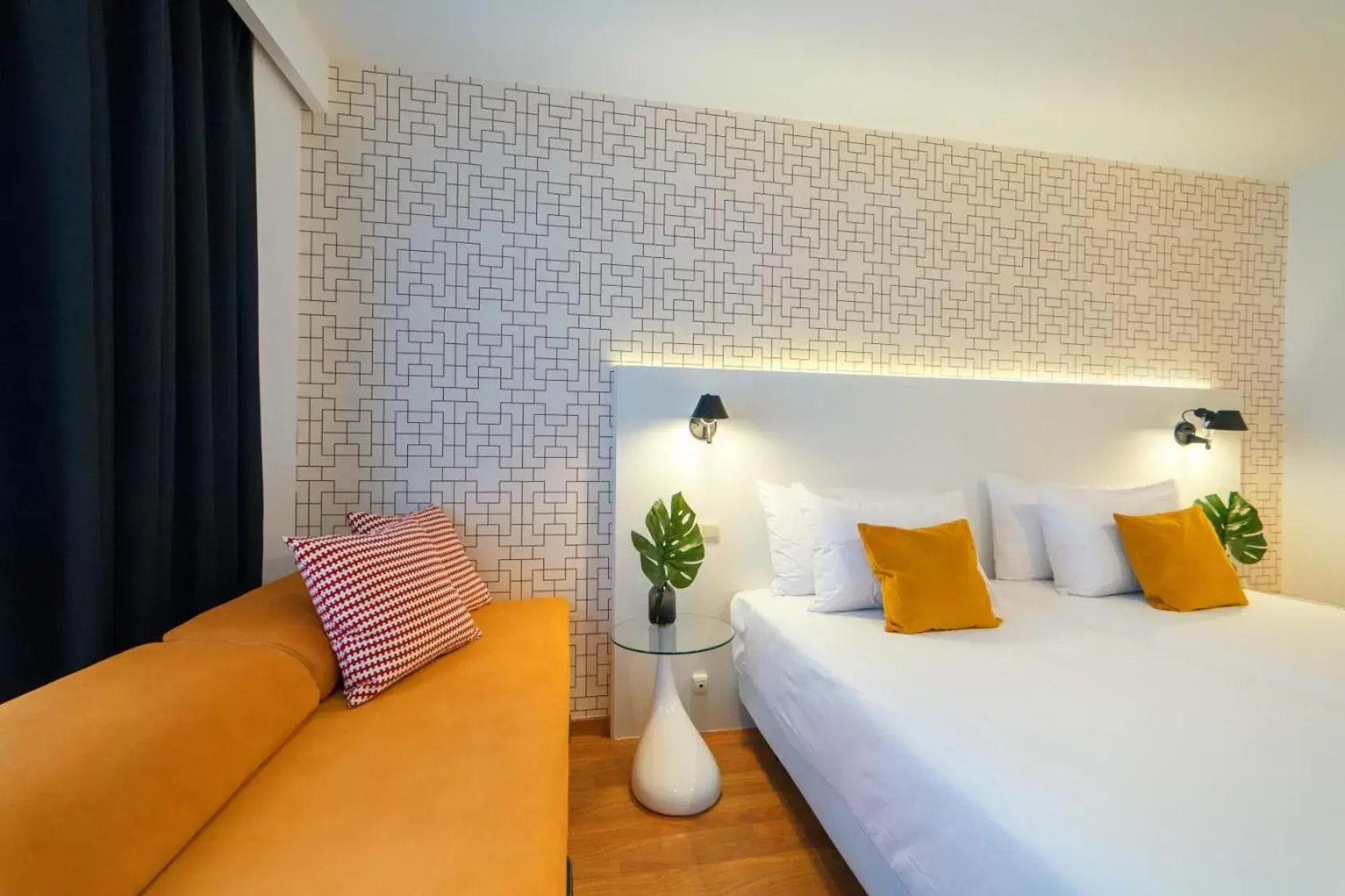 Bed in Hotel Cetina Murcia