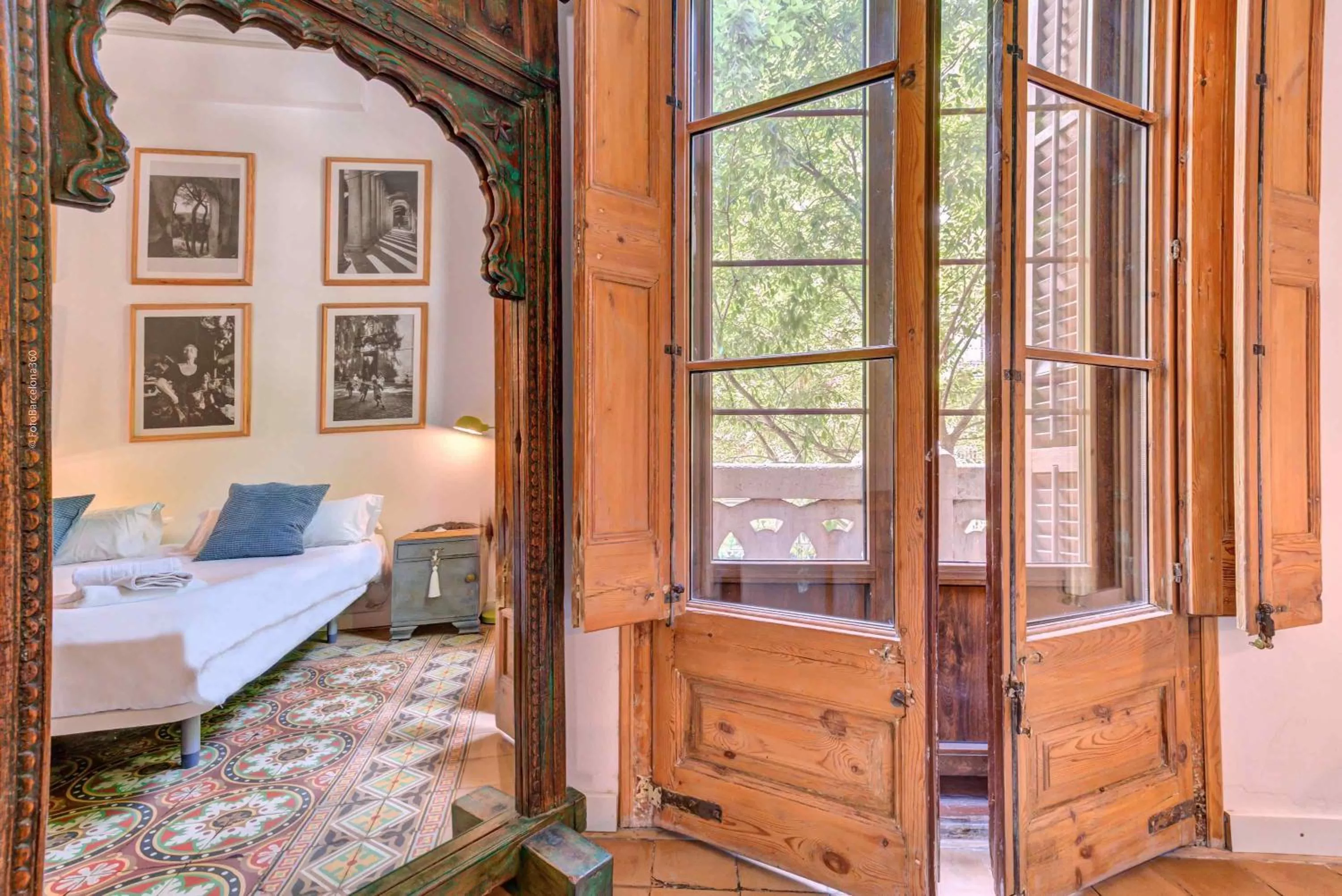 Bedroom, Bed in Factory Suites Barcelona