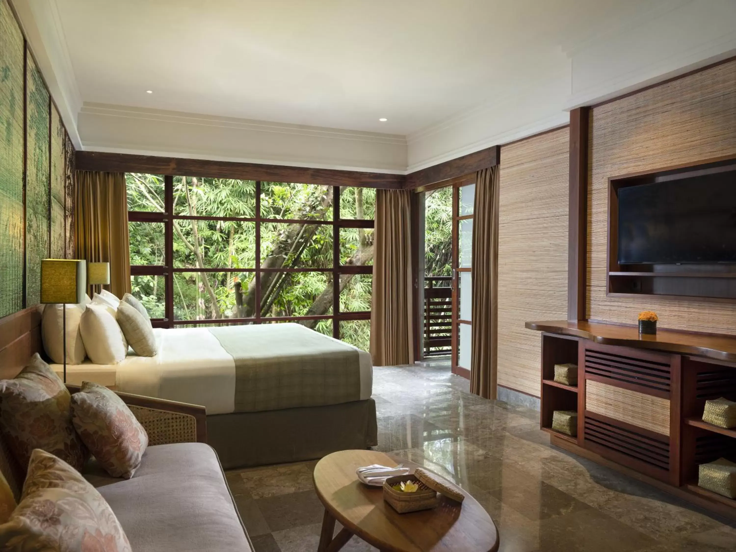 Bed in Adiwana Resort Jembawan Bed in Adiwana Resort Jembawan