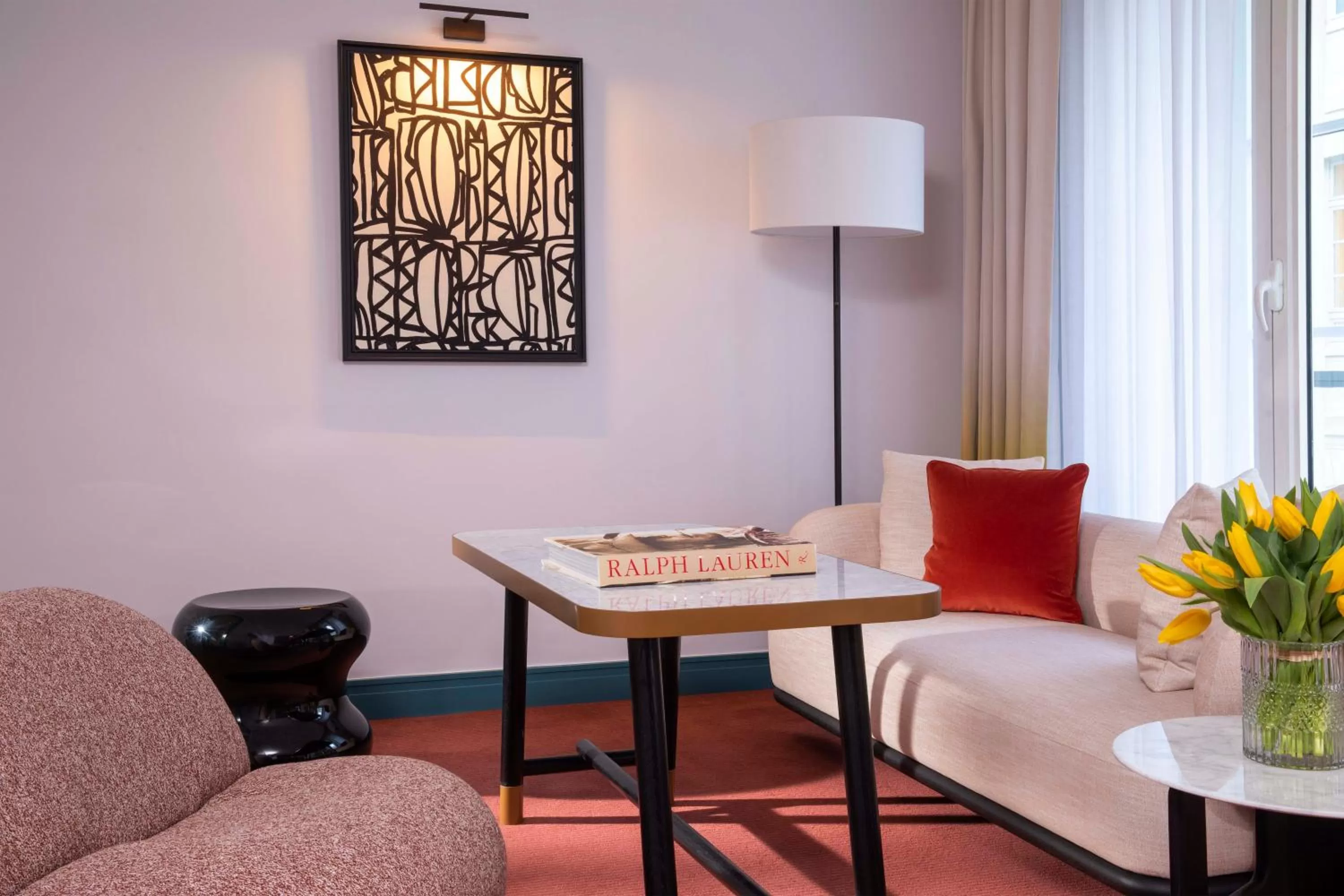 Living room in Hôtel Bel Ami