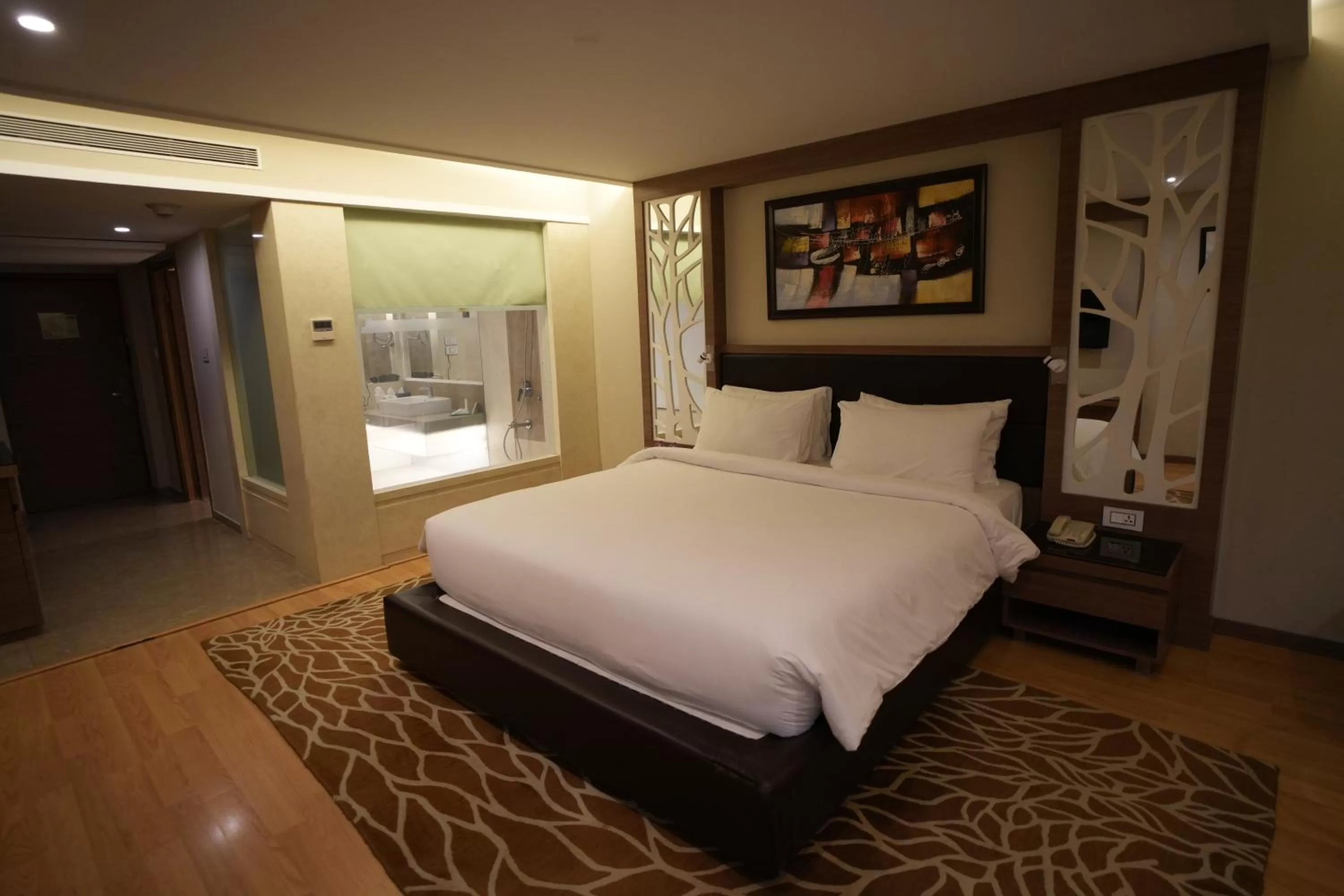 Bedroom, Bed in Radisson Udaipur