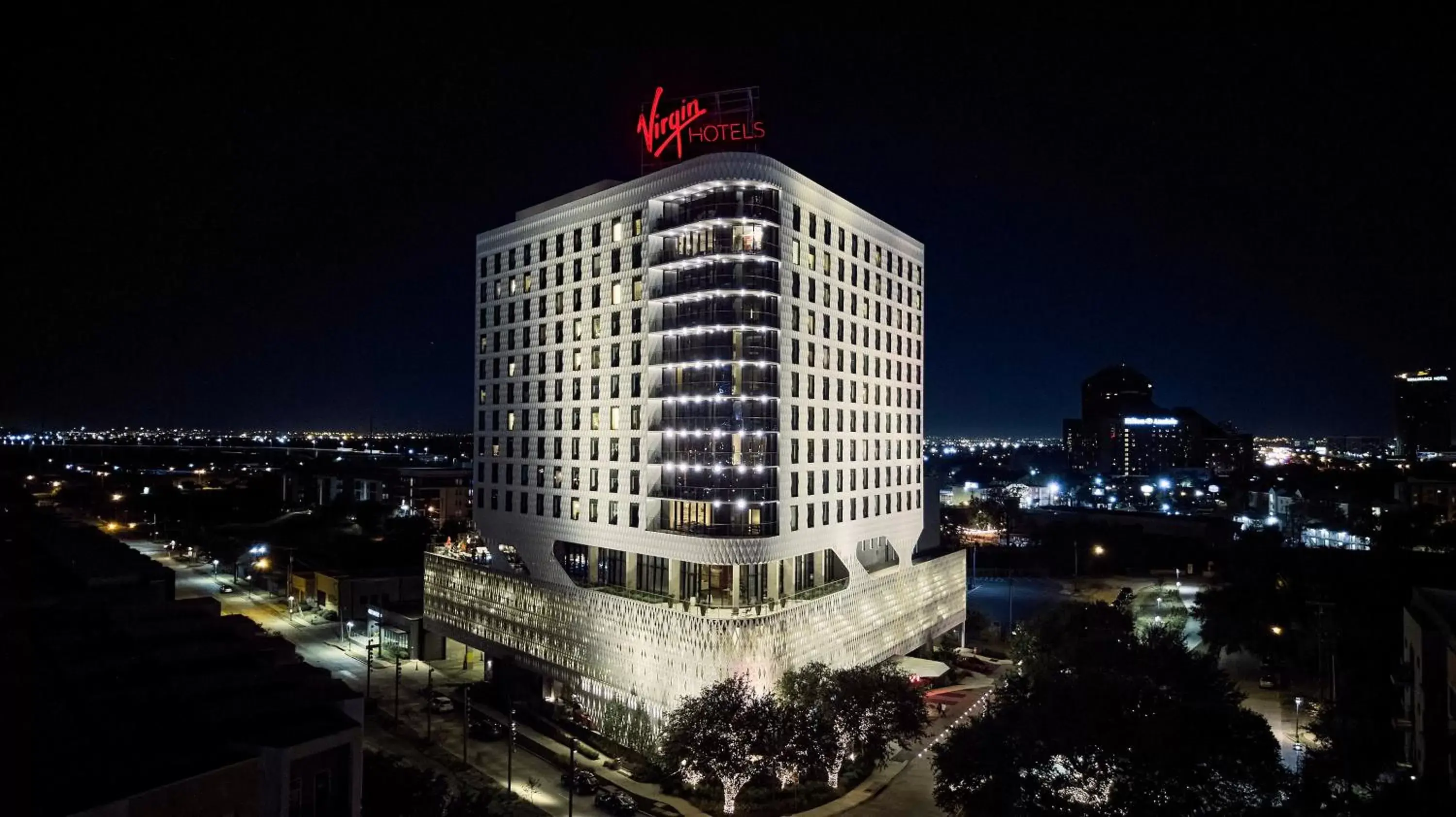 Property building in Virgin Hotels Dallas