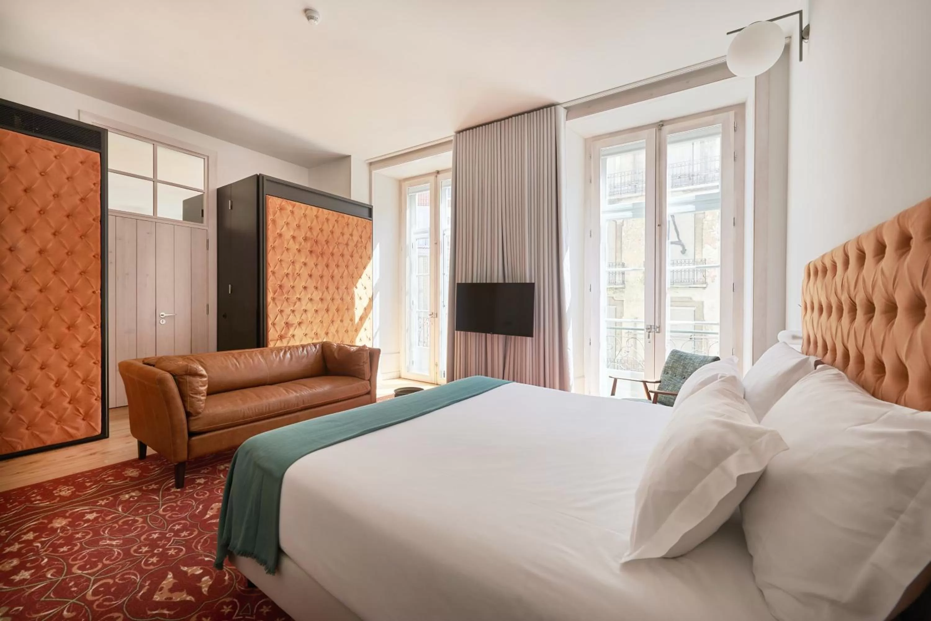 Bed in Cais Urban Lodge