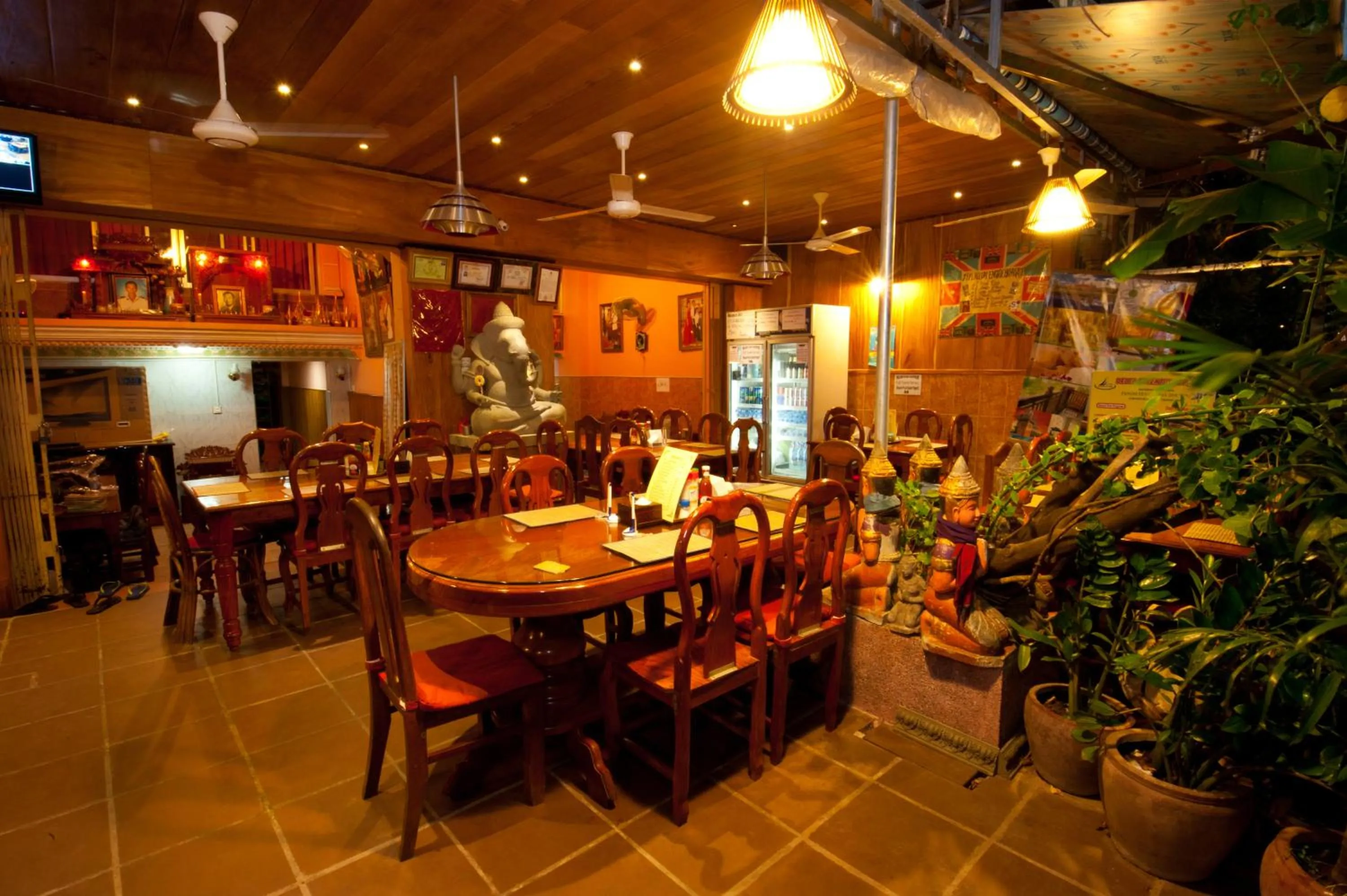 Lobby or reception in Okay Guesthouse Phnom Penh