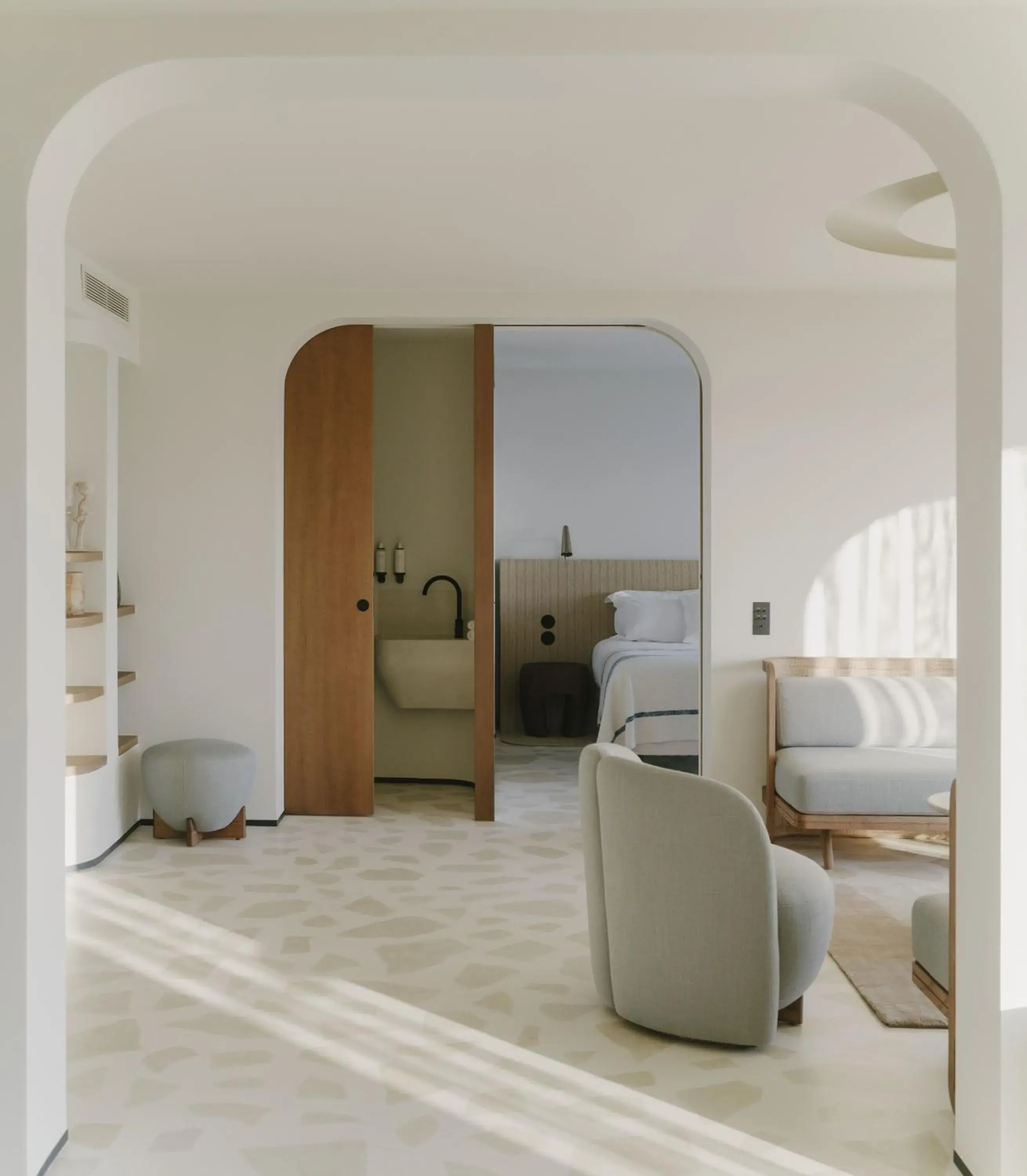 Seating Area in Hôtel Belle Plage & Villa Spa