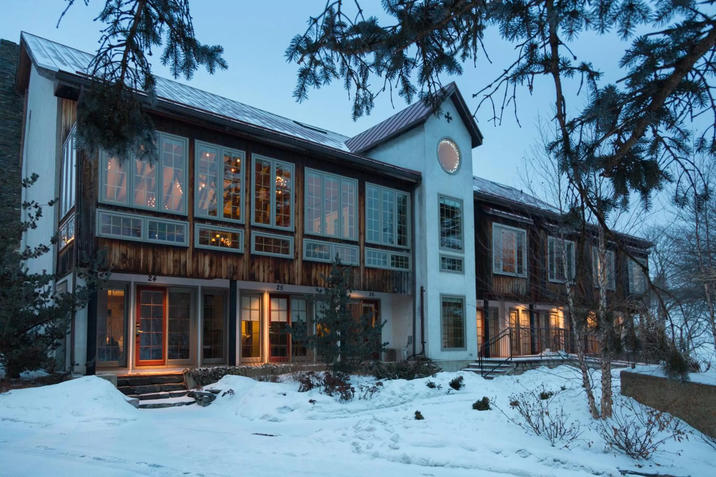 Facade/entrance in Glasbern