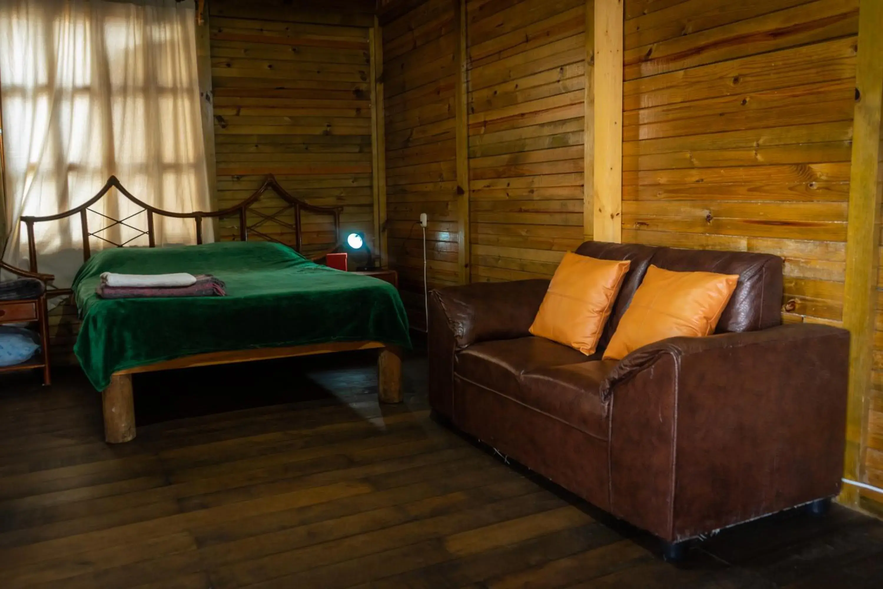 Photo of the whole room, Bed in Calkiní Cabañas San Cristóbal de Las Casas