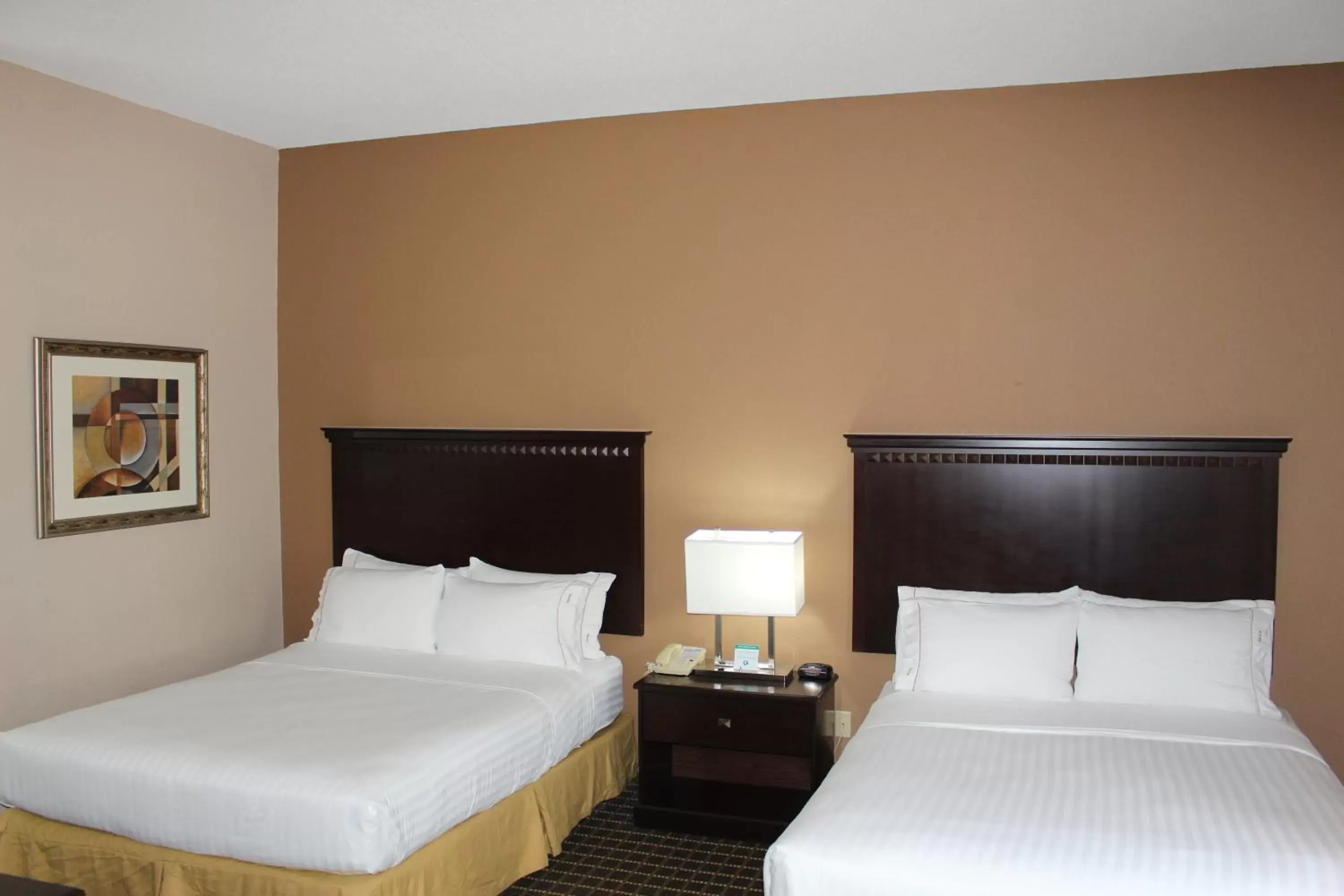 Photo of the whole room, Bed in Holiday Inn Express Kansas City Liberty Missouri, an IHG Hotel