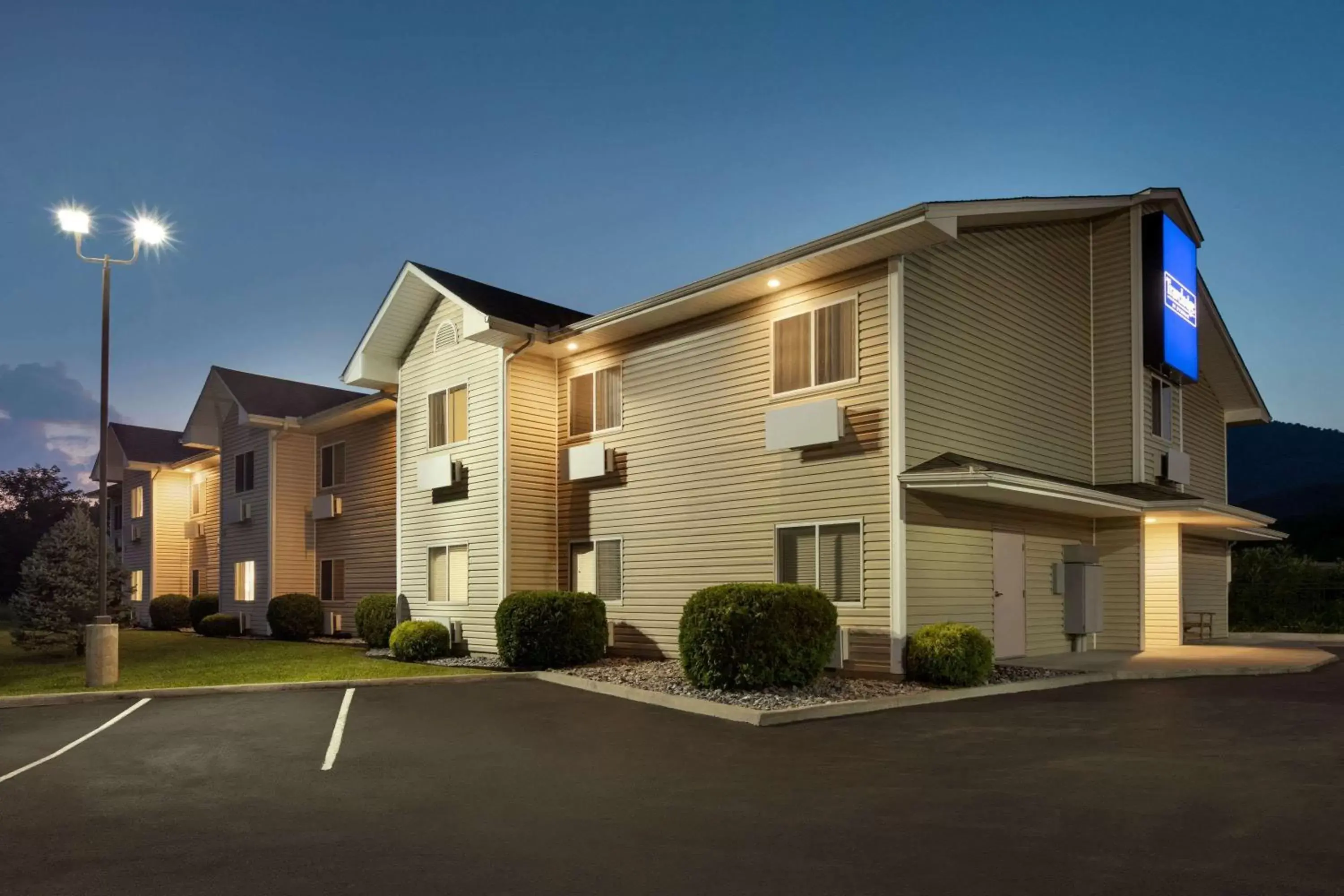 Property Building in Travelodge by Wyndham Low Moor Near Covington