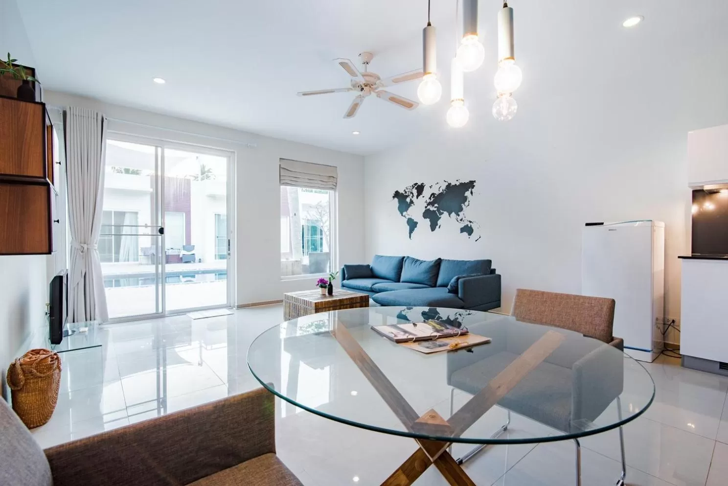 Living room in The Beach Village Resort