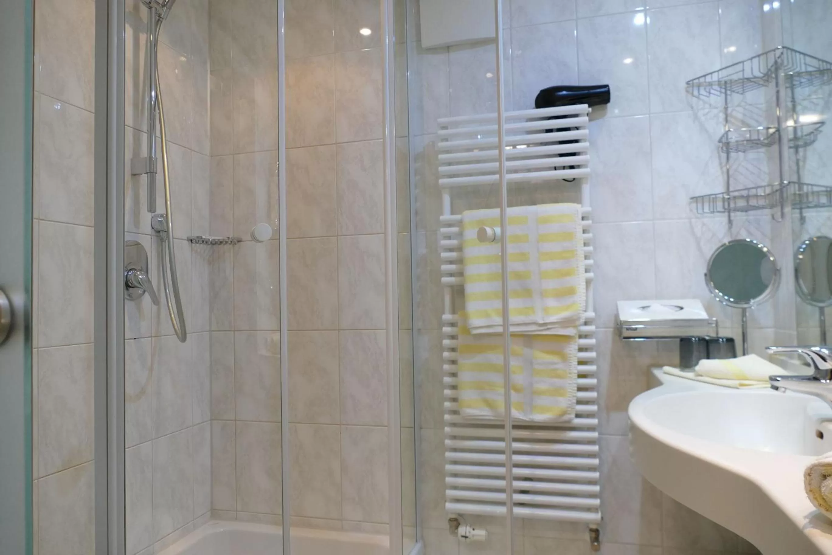 Bathroom in Altstadt-Hotel Zum Hechten