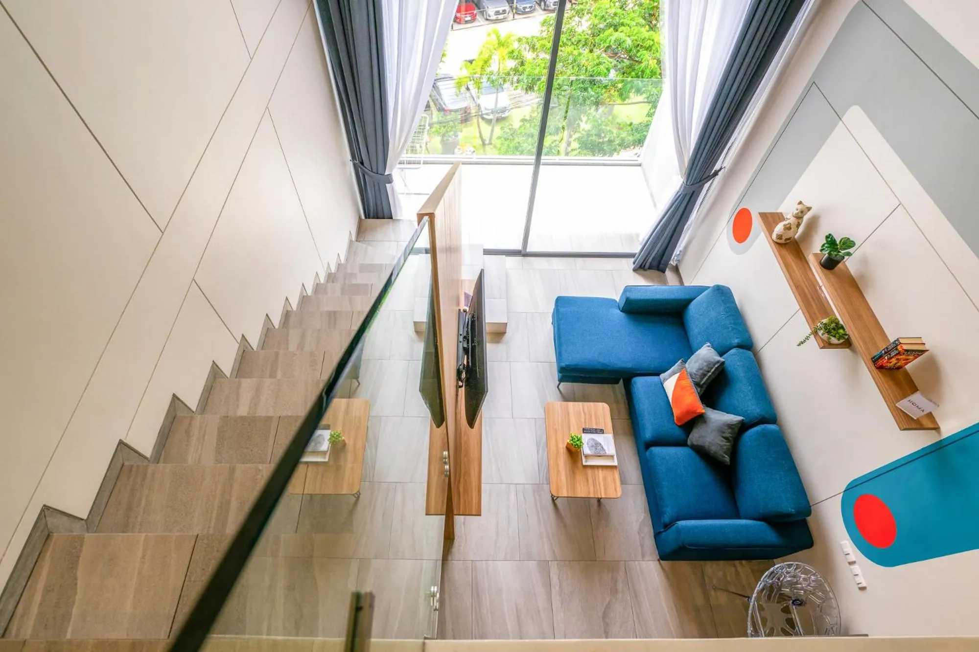 Living room in HOMA Phuket Town